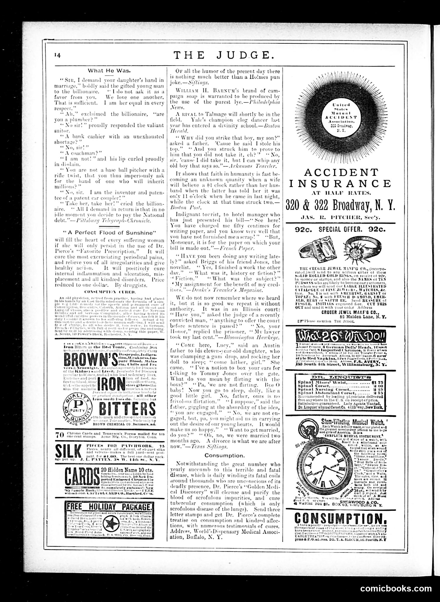 Judge — November 29, 1884 — page 14