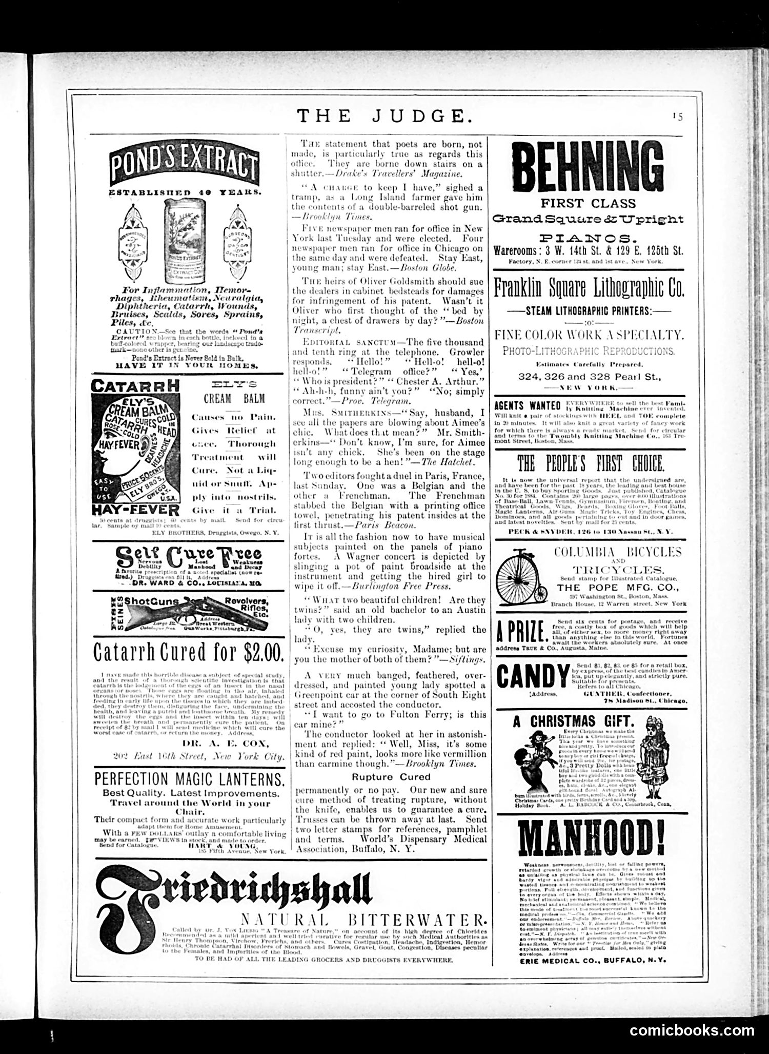 Judge — November 29, 1884 — page 15