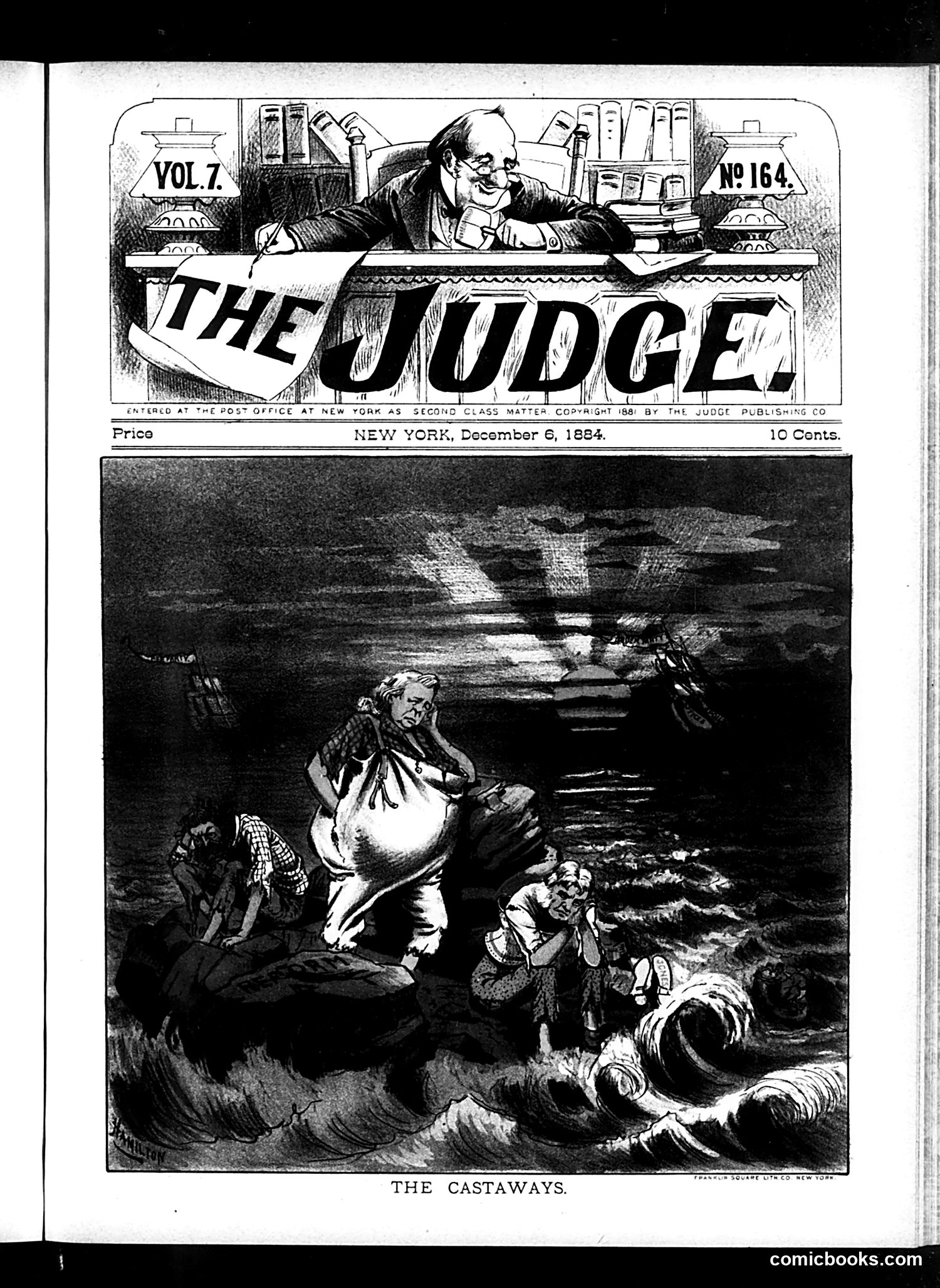 Judge — December 6, 1884 — page 1: Judge, 1884-12-06