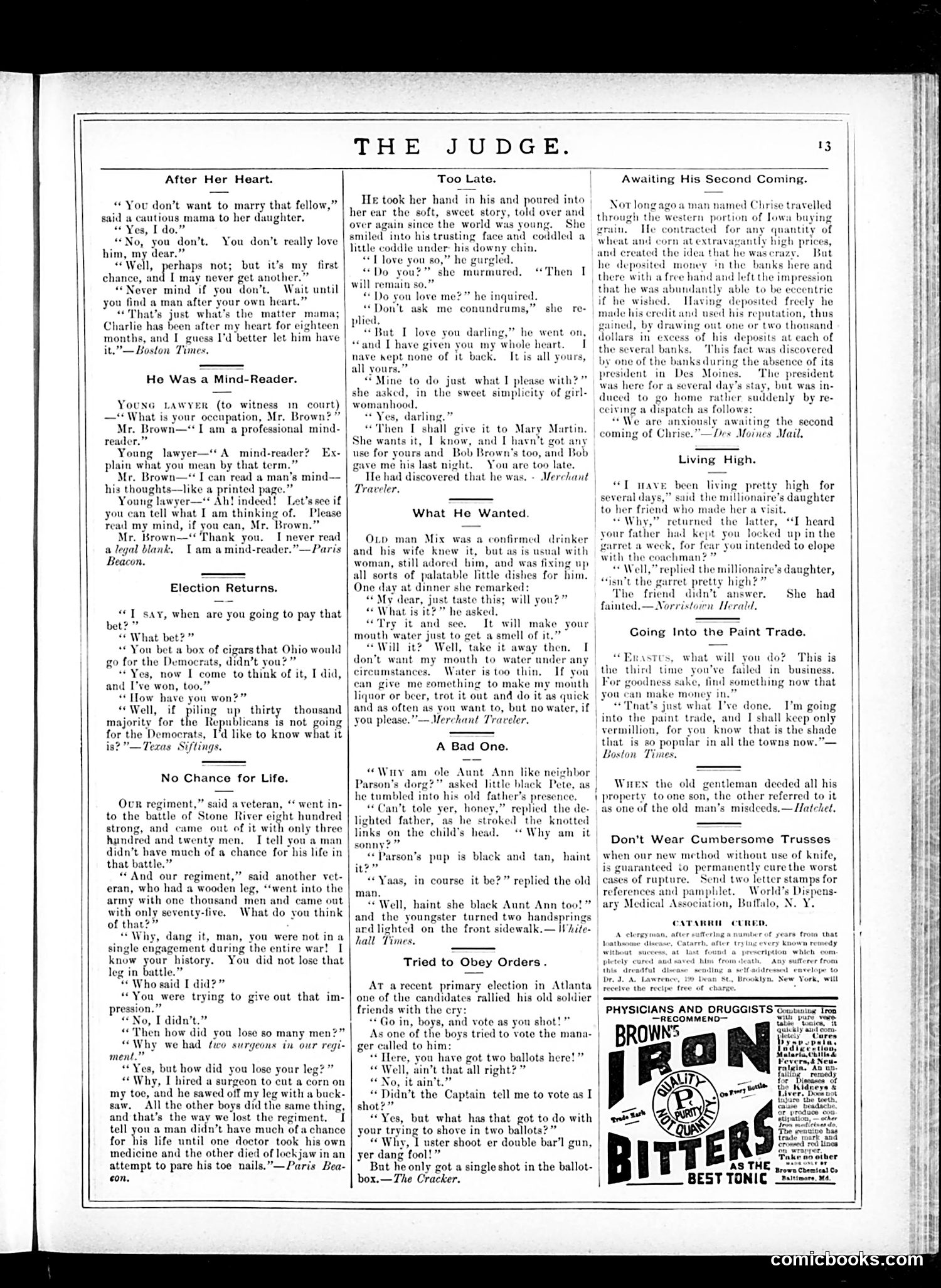 Judge — December 6, 1884 — page 13