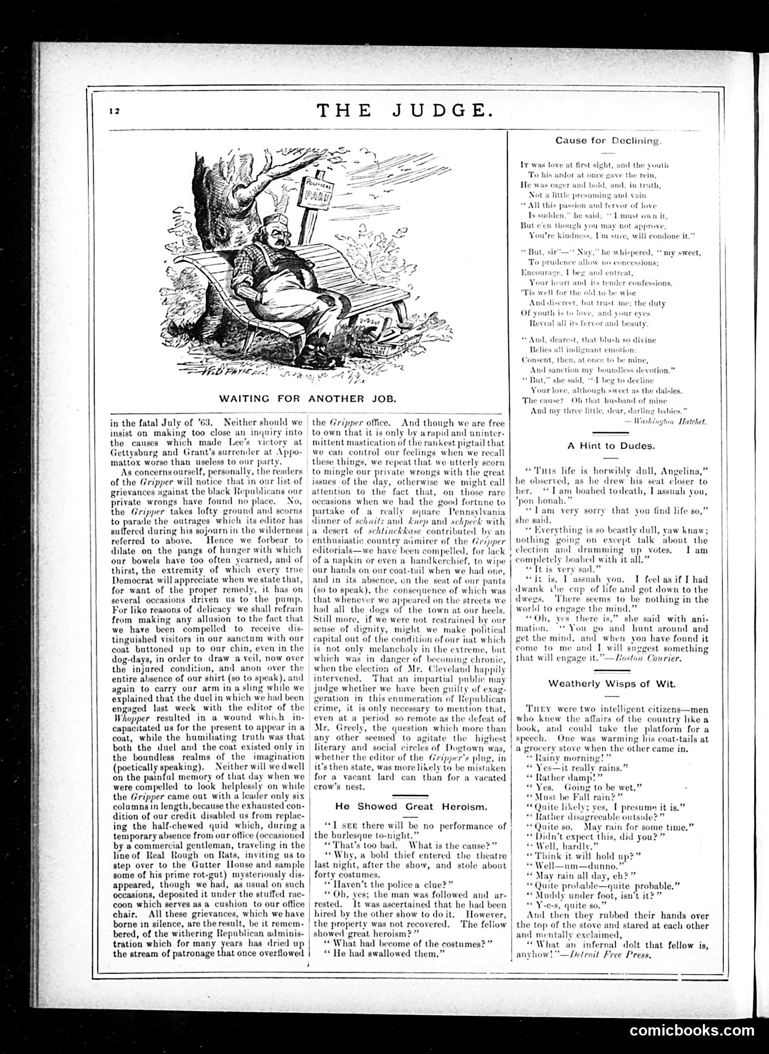 Judge — December 13, 1884 — page 12