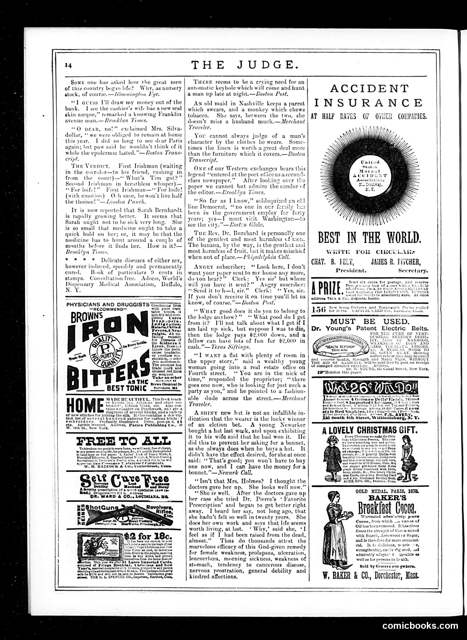 Judge — December 20, 1884 — page 14