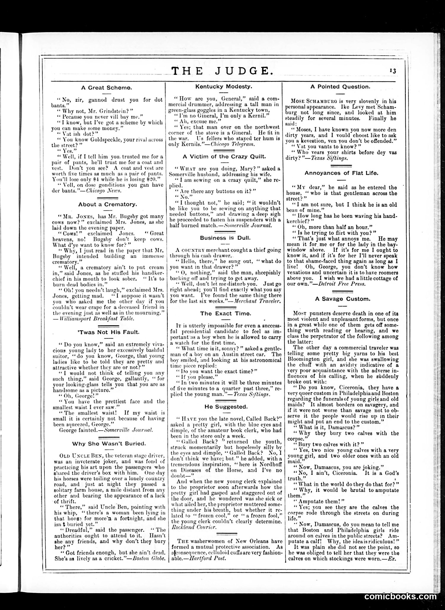 Judge — December 27, 1884 — page 13