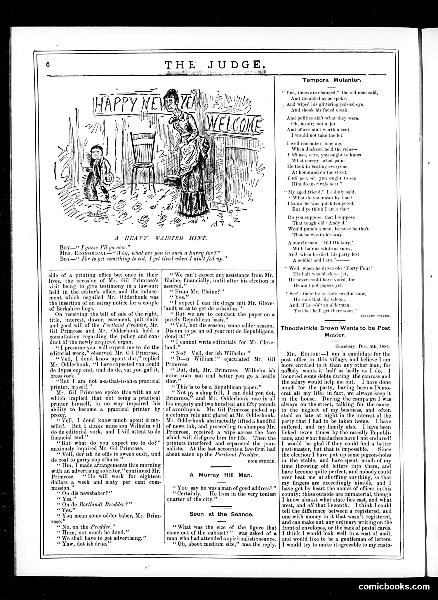 Judge — January 3, 1885 — page 6