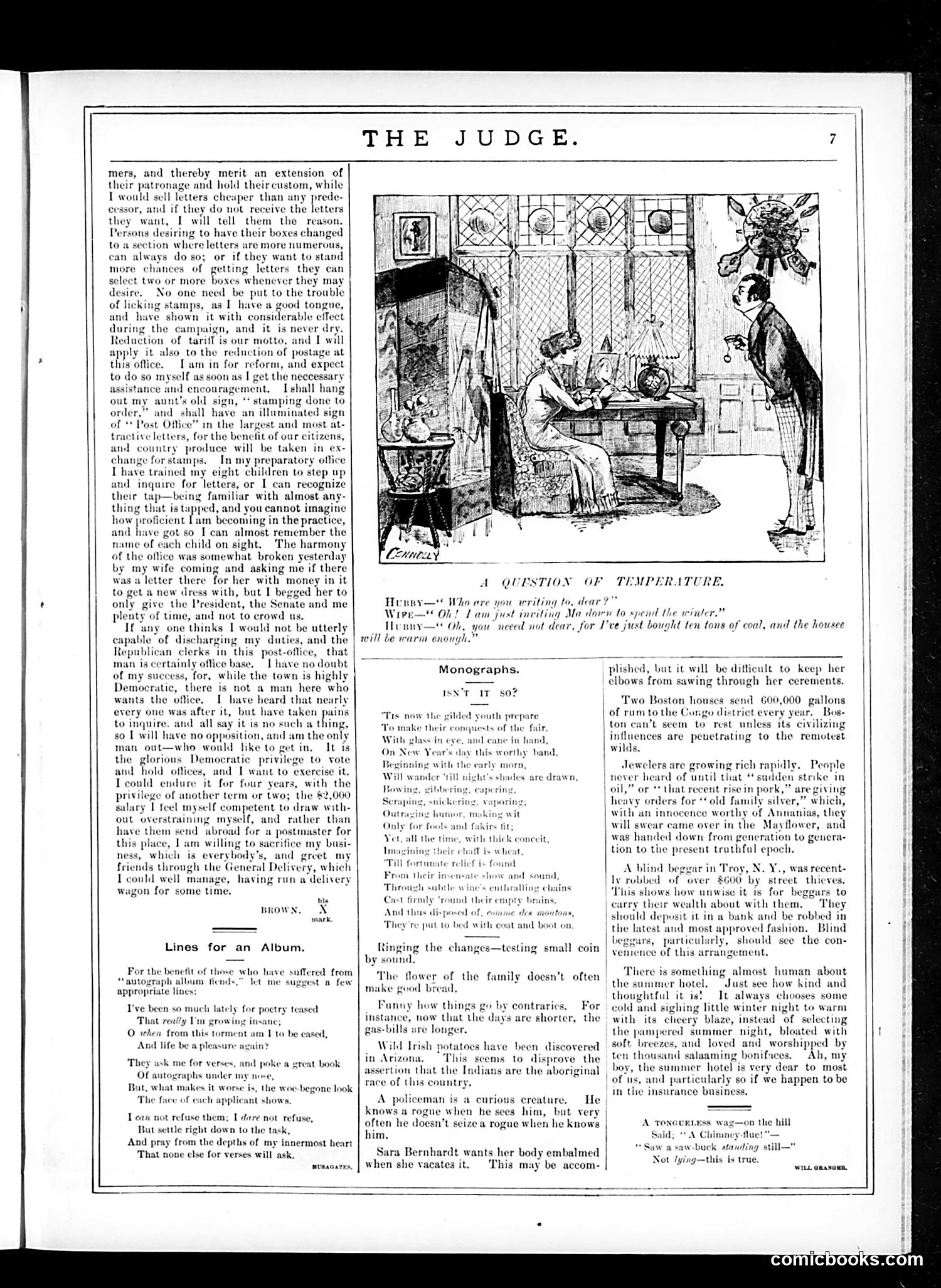 Judge — January 3, 1885 — page 7