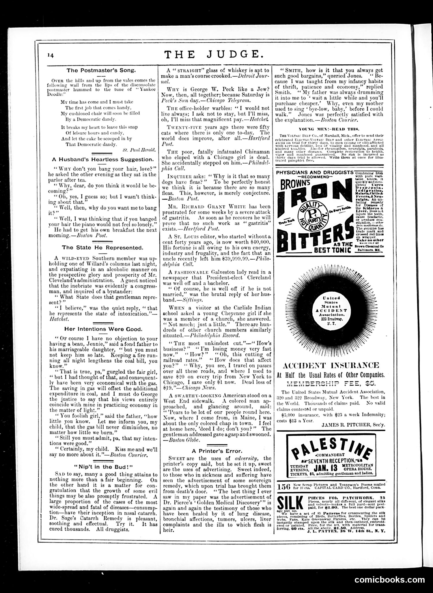 Judge — January 3, 1885 — page 14
