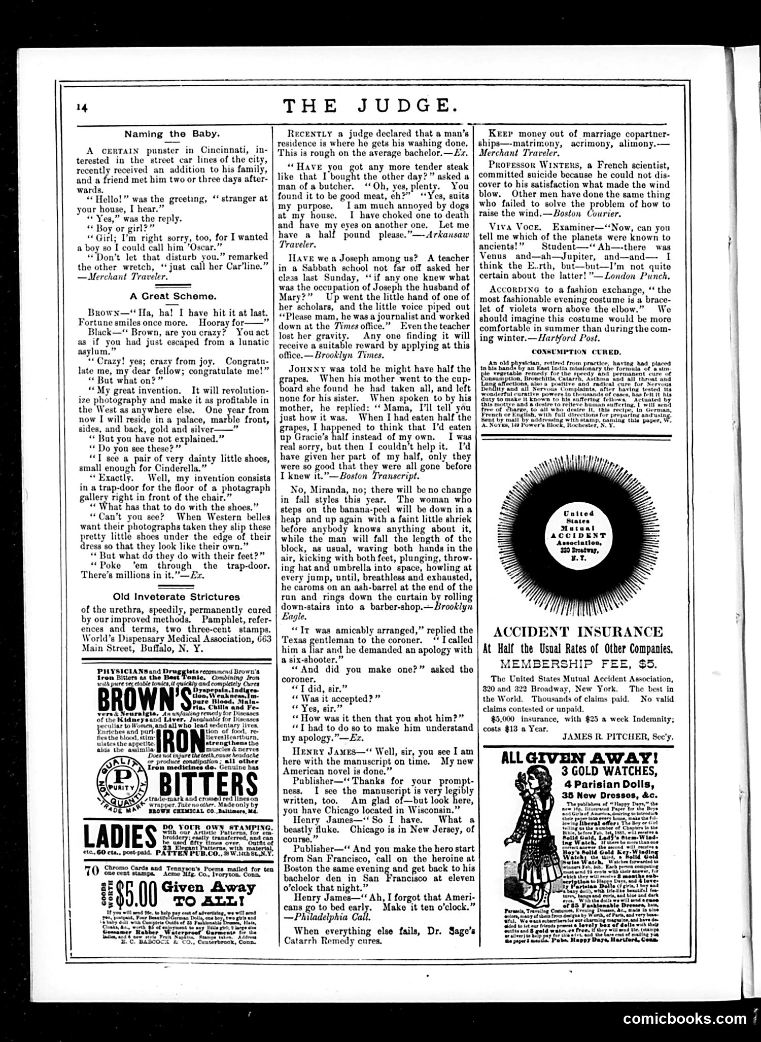 Judge — January 10, 1885 — page 14