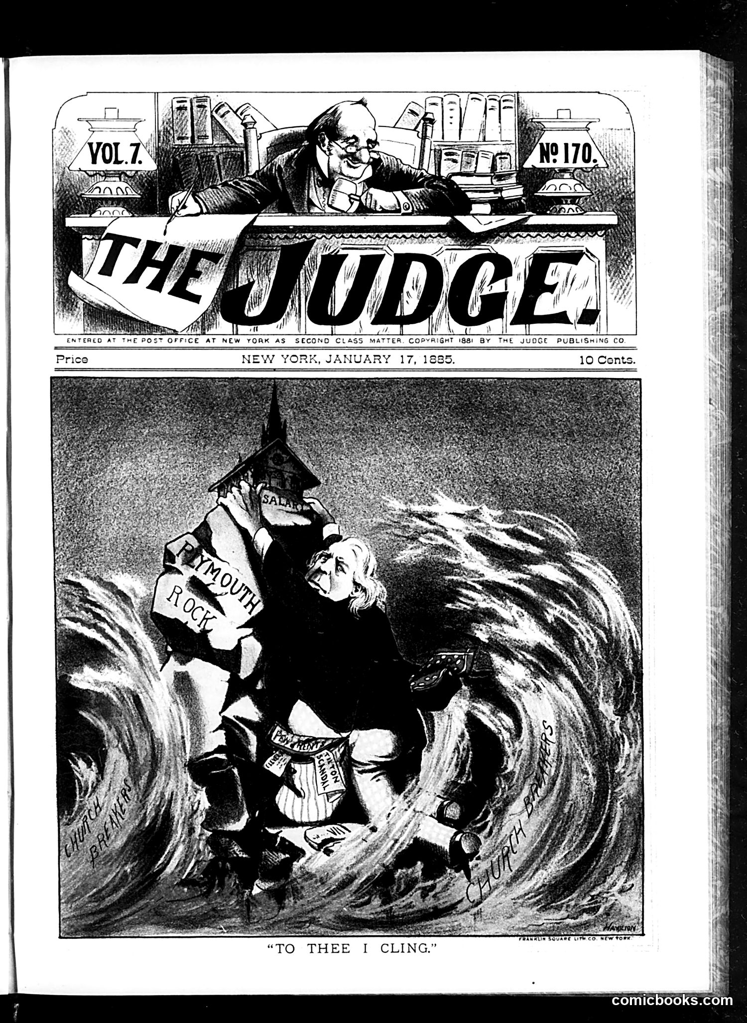 Judge — January 17, 1885 — page 1: Judge, 1885-01-17