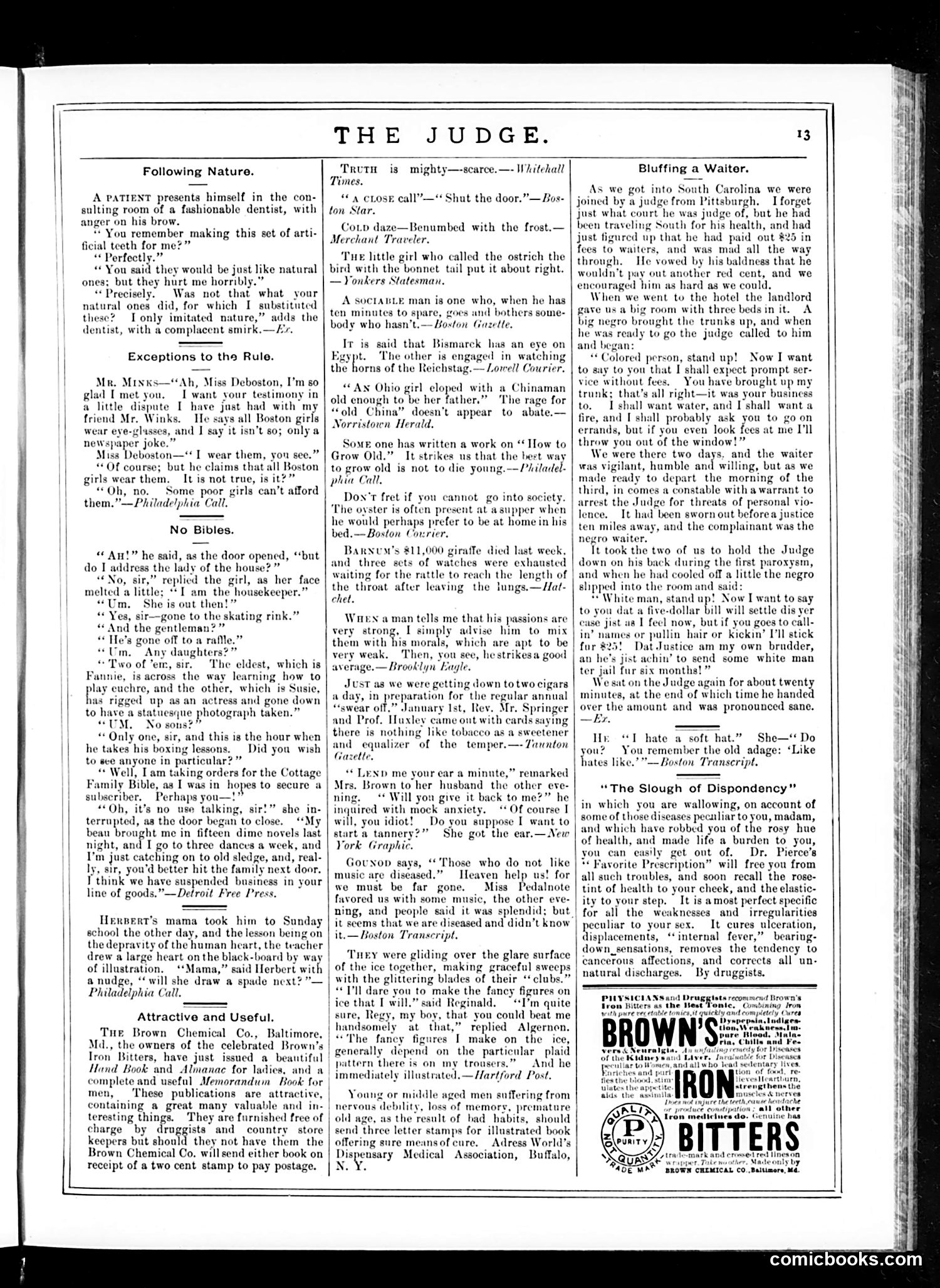 Judge — January 24, 1885 — page 13