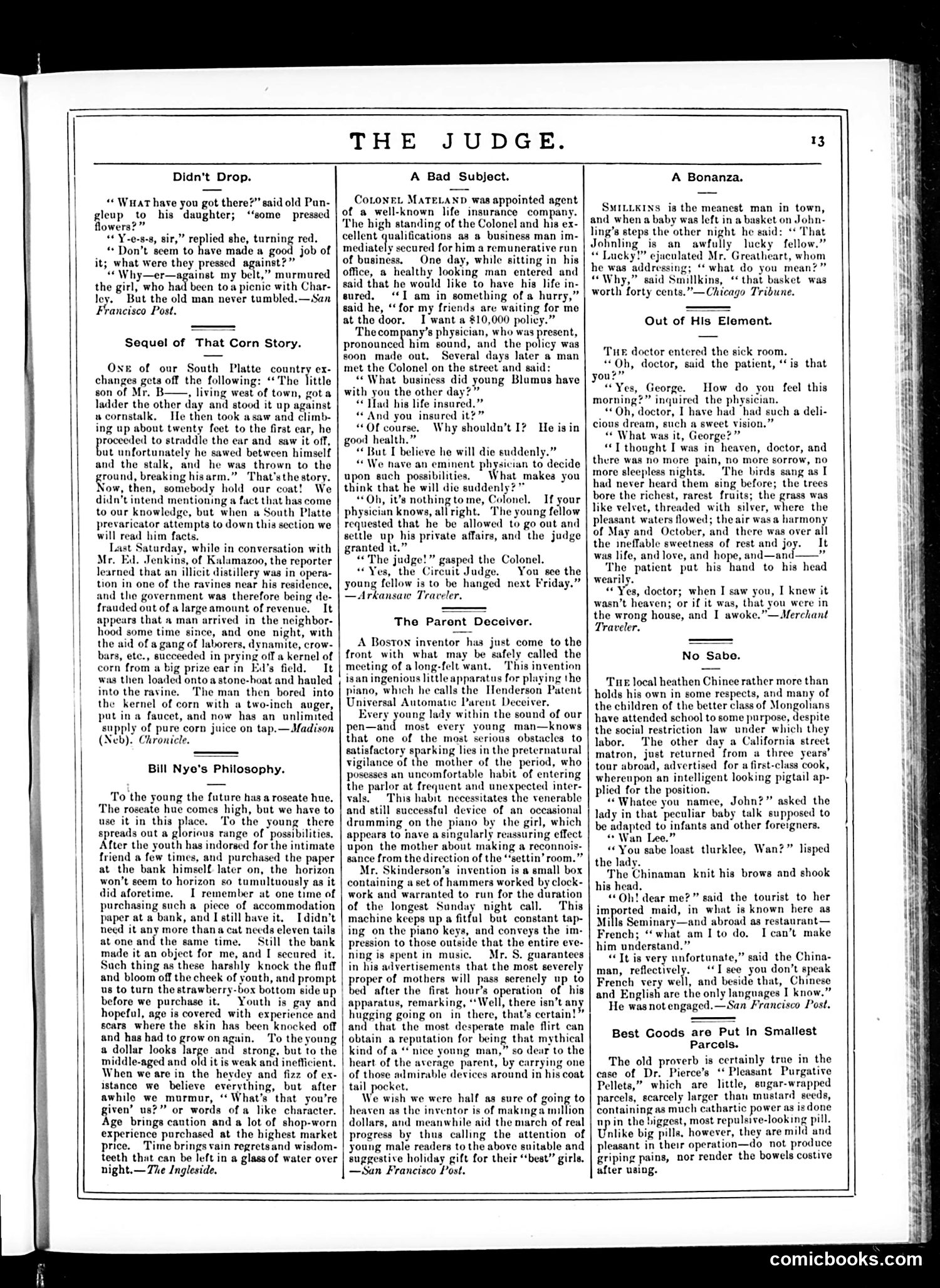 Judge — February 7, 1885 — page 13