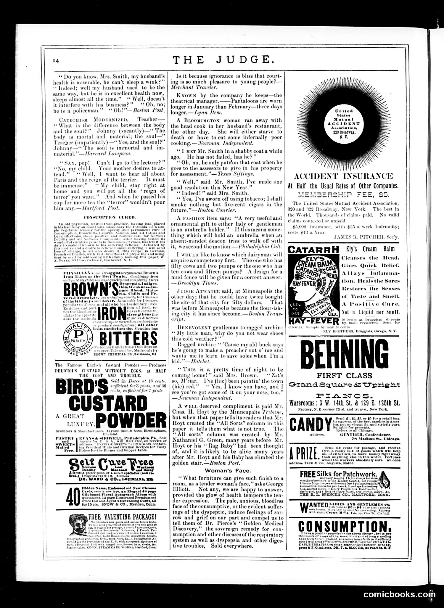 Judge — February 7, 1885 — page 14