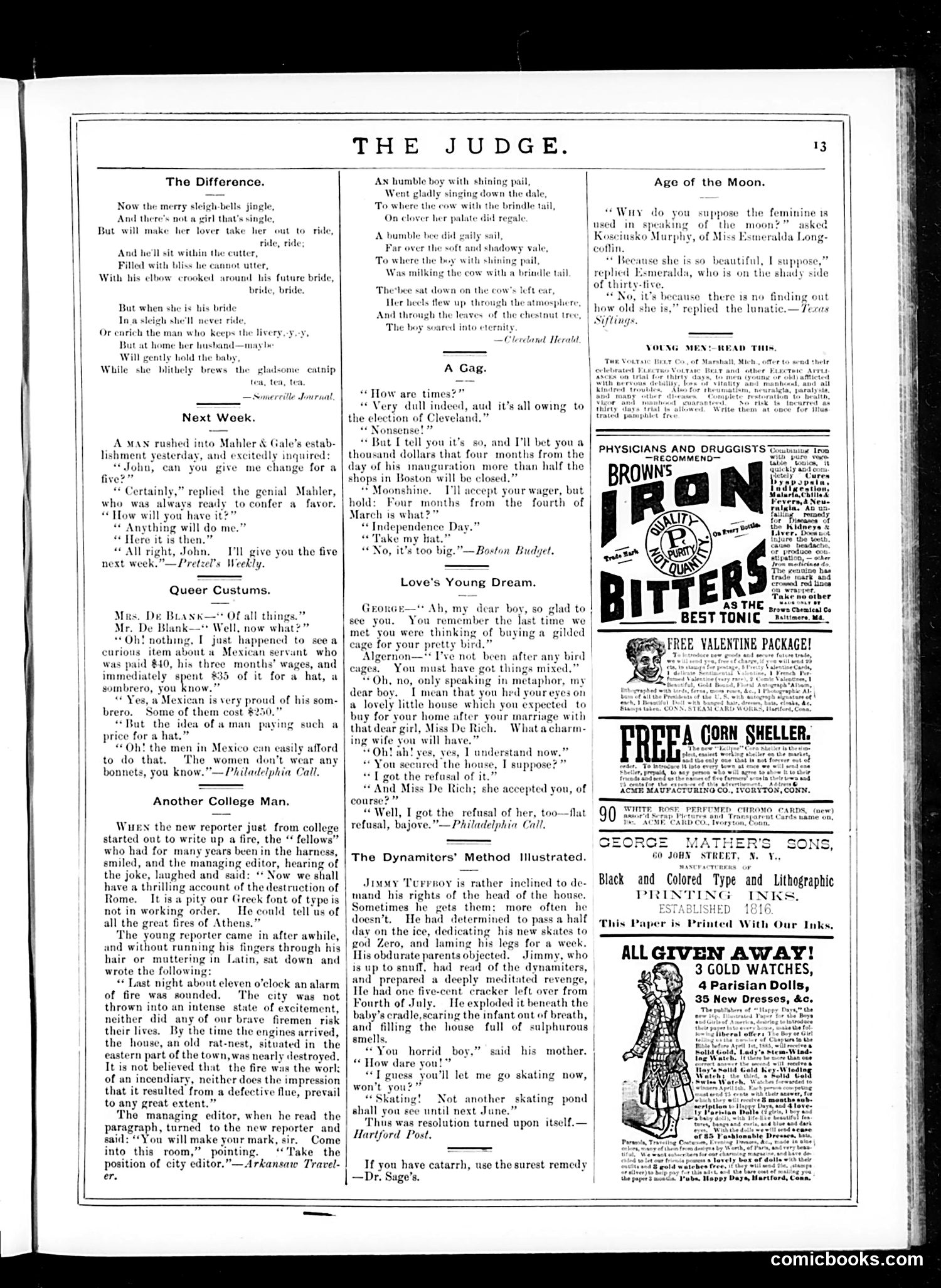 Judge — February 28, 1885 — page 13