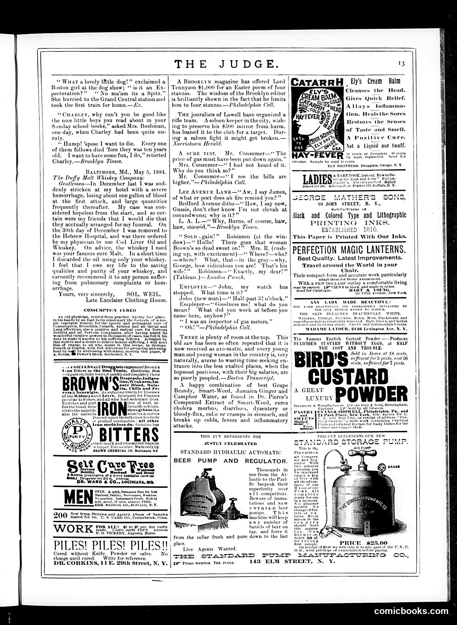 Judge — March 21, 1885 — page 13