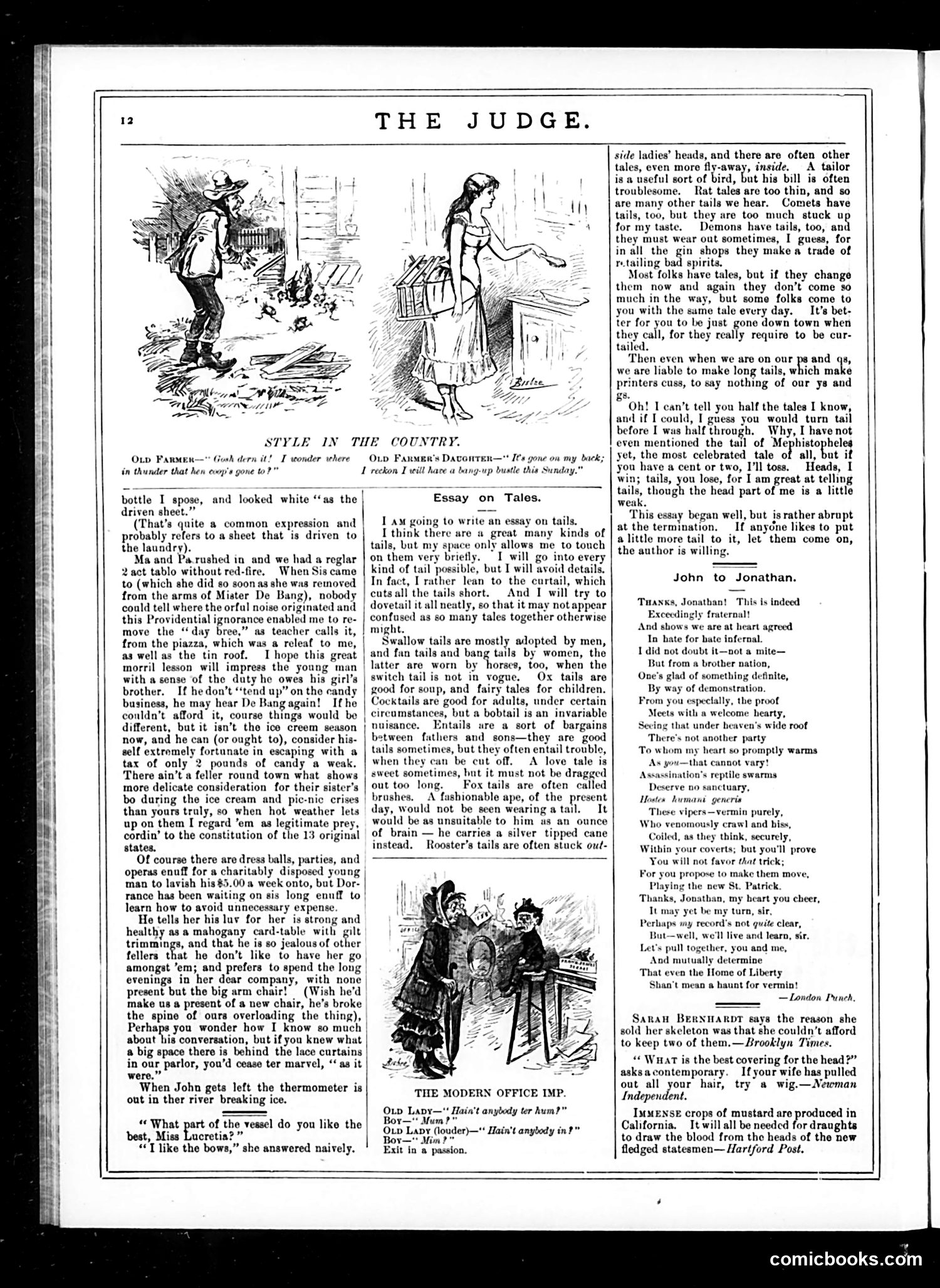 Judge — March 28, 1885 — page 12