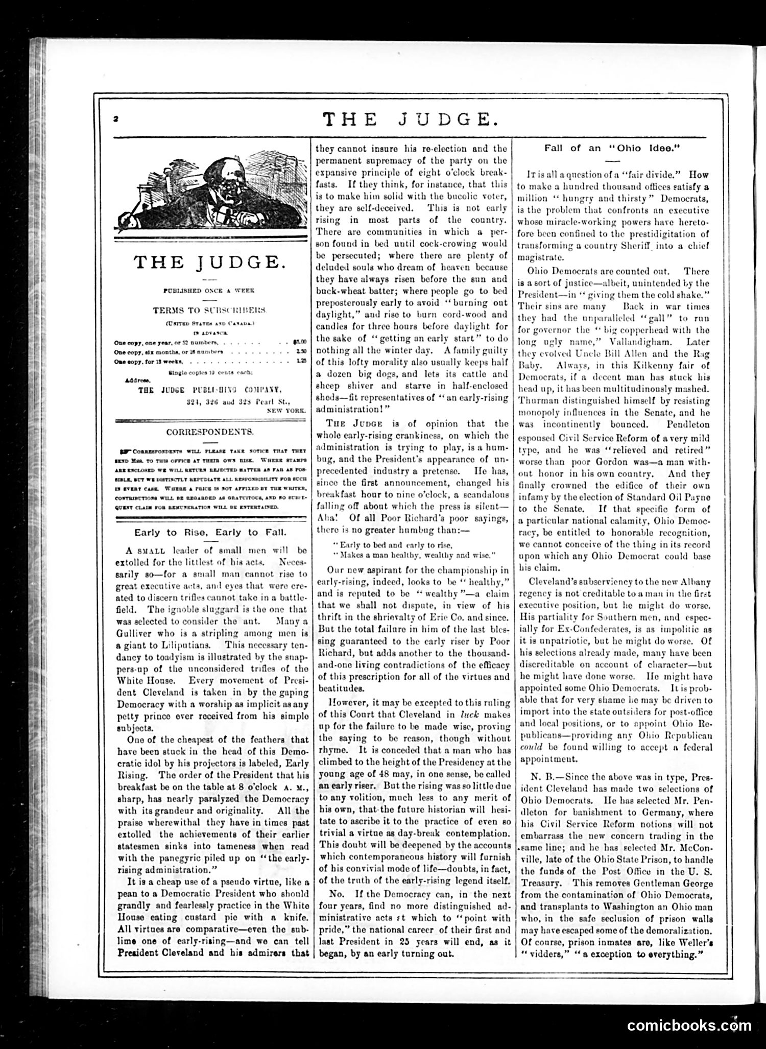 Judge — April 4, 1885 — page 2: Judge, 1885-04-04
