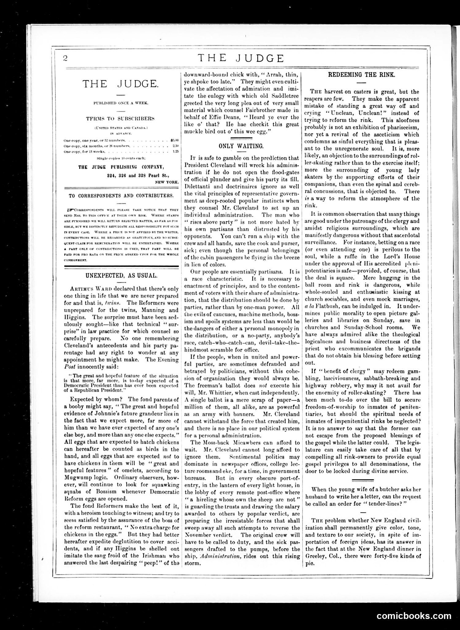 Judge — April 11, 1885 — page 2