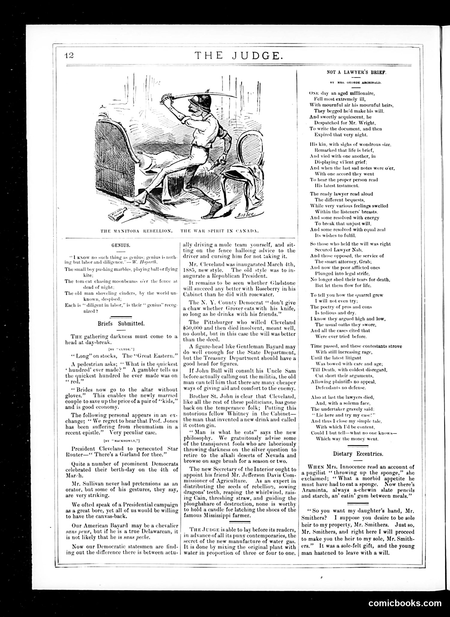 Judge — April 11, 1885 — page 12