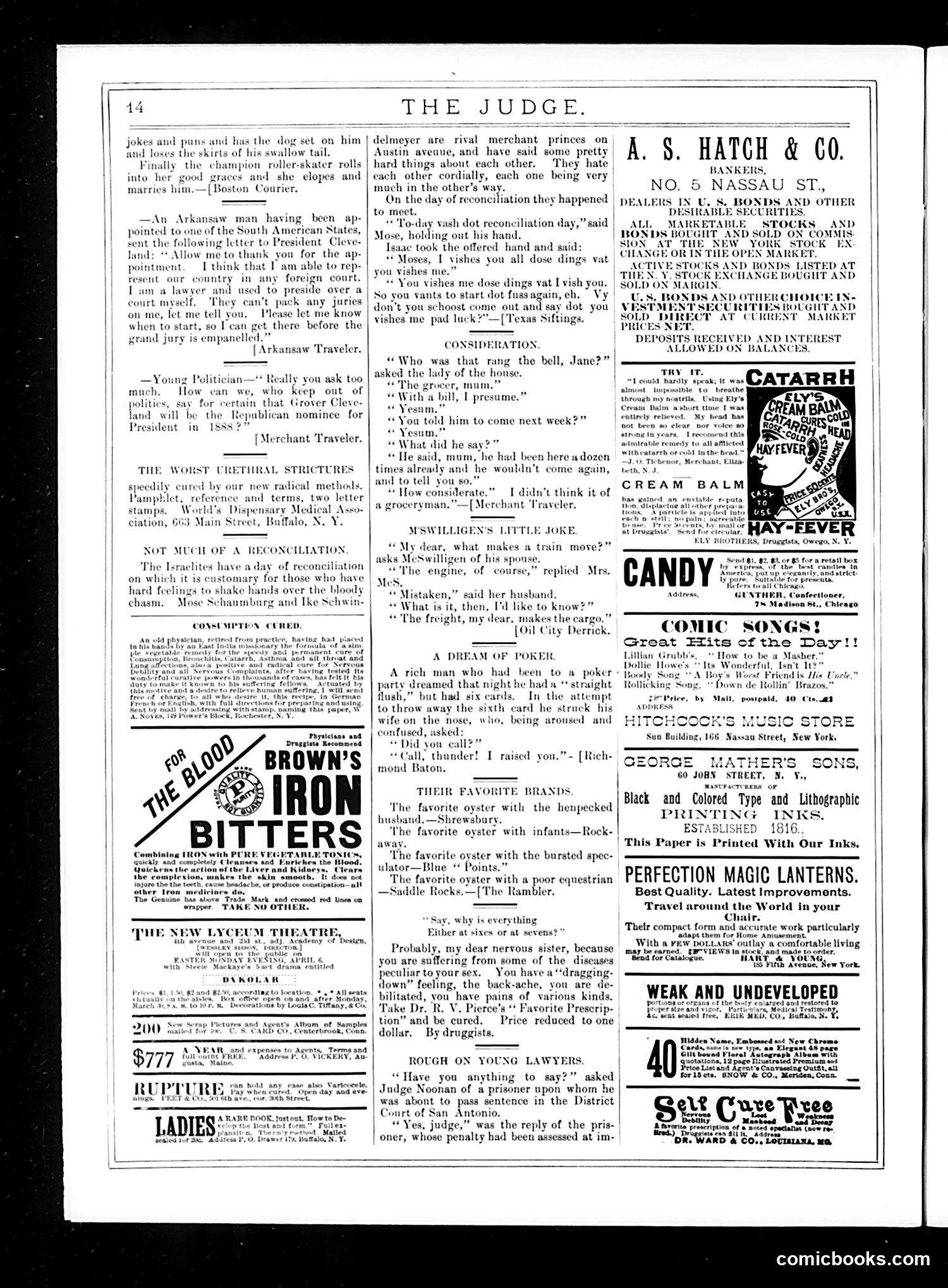 Judge — April 18, 1885 — page 14