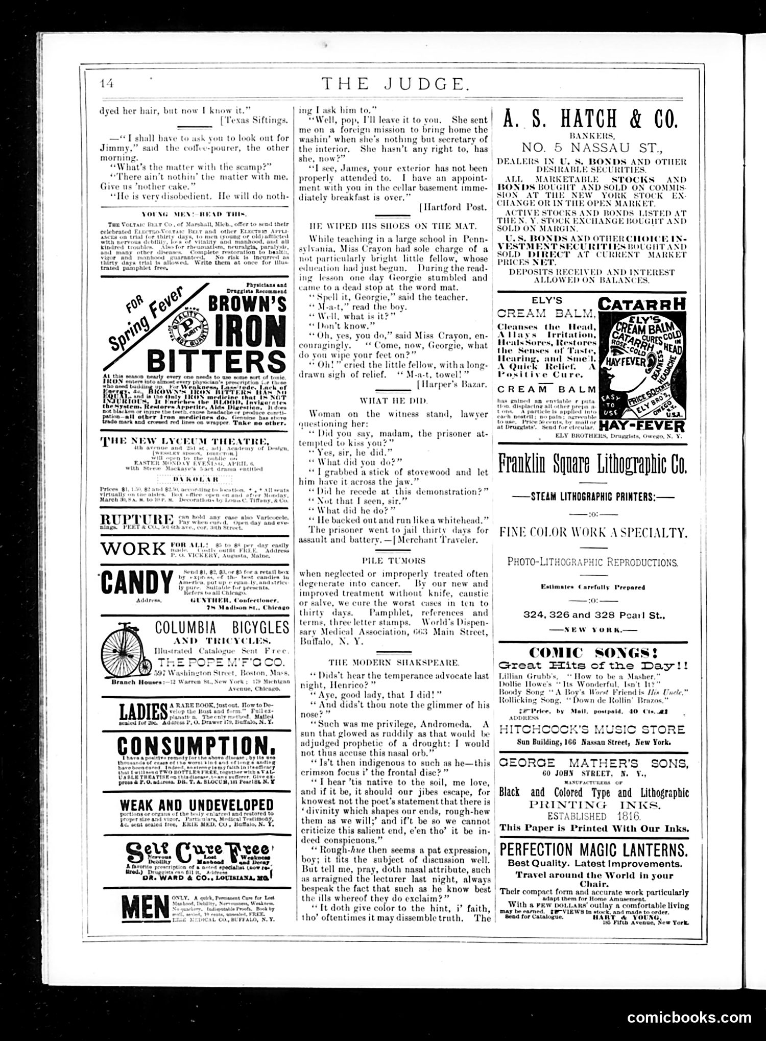 Judge — April 25, 1885 — page 14