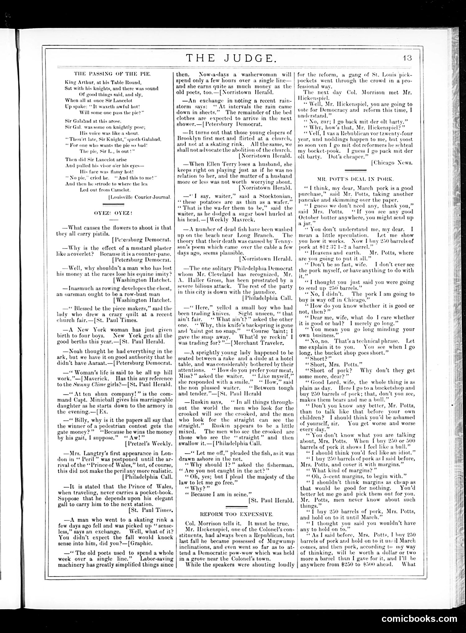 Judge — May 16, 1885 — page 13