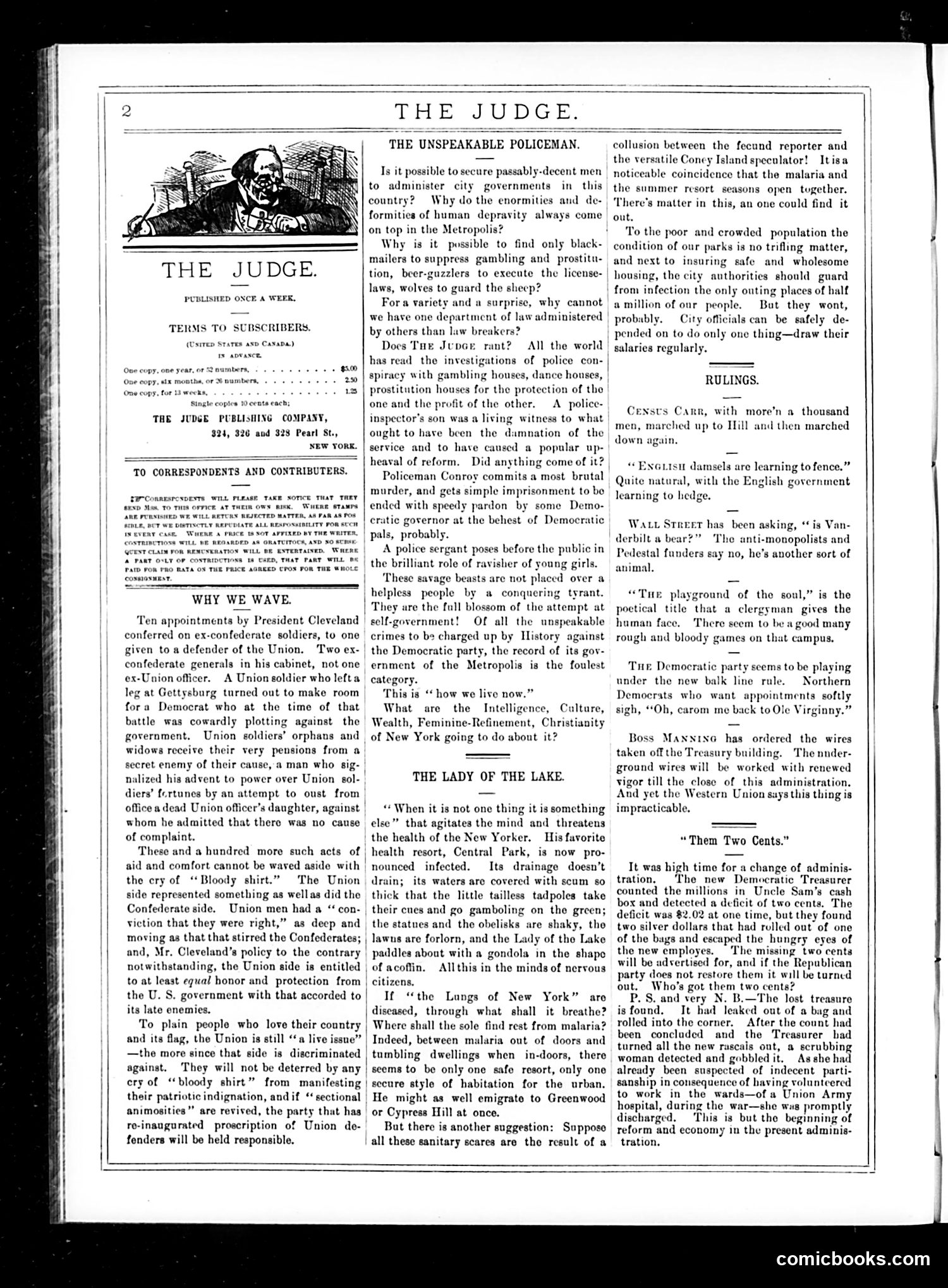 Judge — May 23, 1885 — page 2: Judge, 1885-05-23