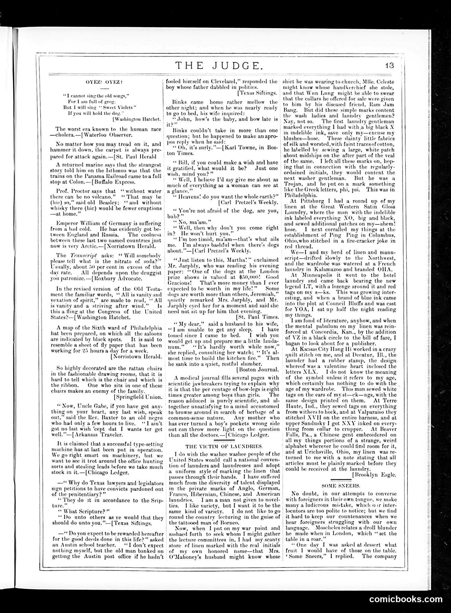 Judge — June 13, 1885 — page 13