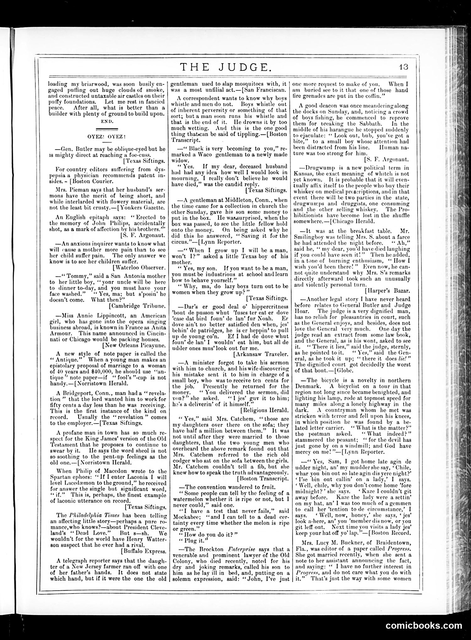 Judge — June 20, 1885 — page 13