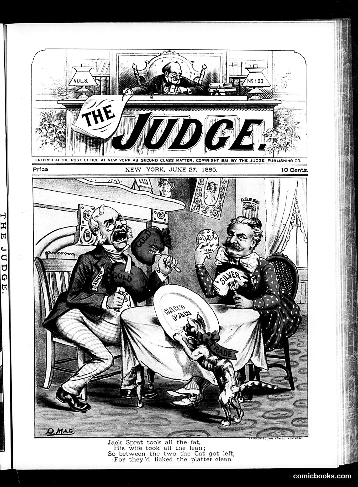 Judge — June 27, 1885 — page 1: Judge, 1885-06-27