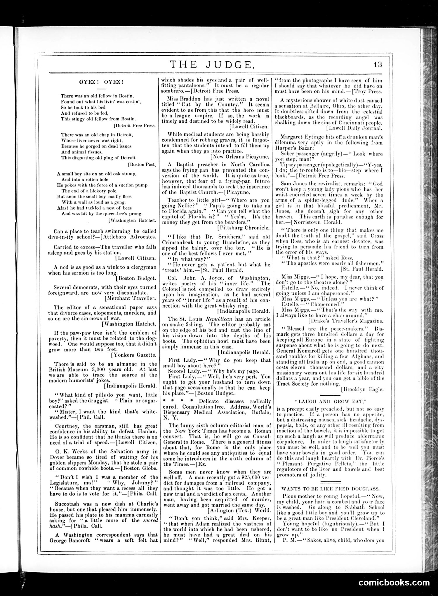 Judge — July 11, 1885 — page 13