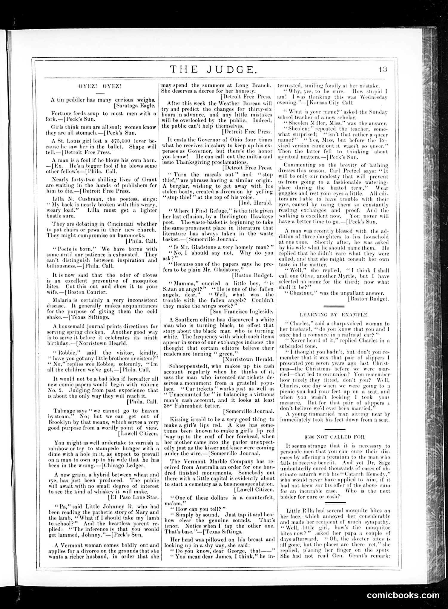 Judge — July 18, 1885 — page 13