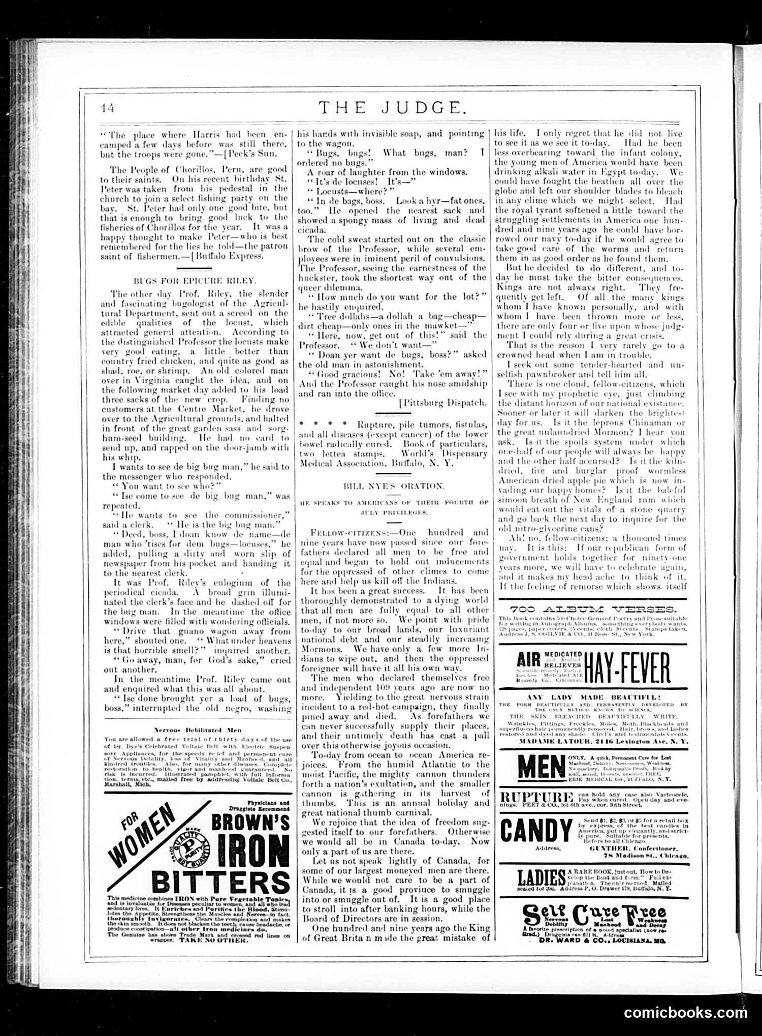 Judge — July 18, 1885 — page 14