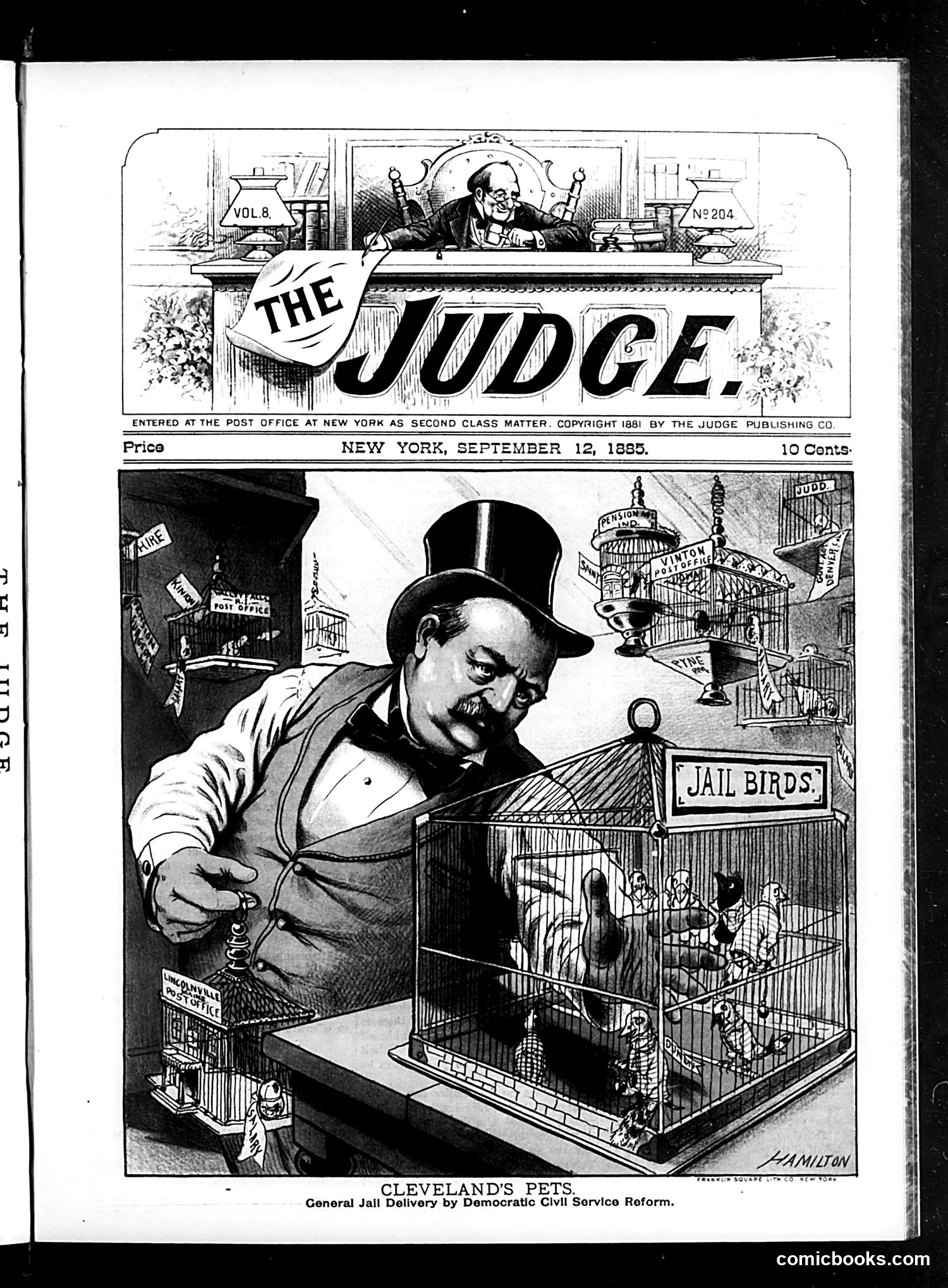 Judge — September 12, 1885 — page 1: Judge, 1885-09-12