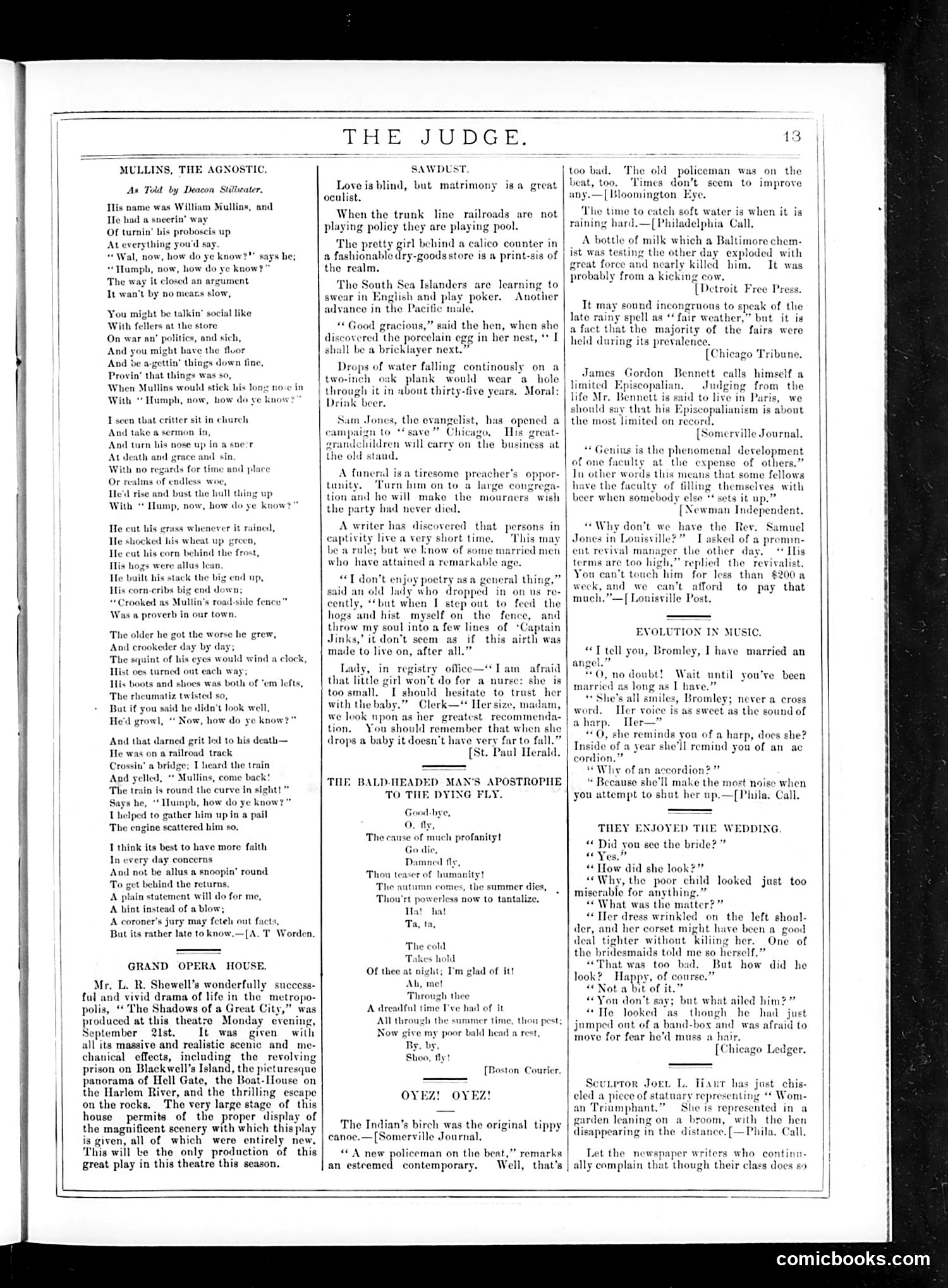 Judge — October 3, 1885 — page 13