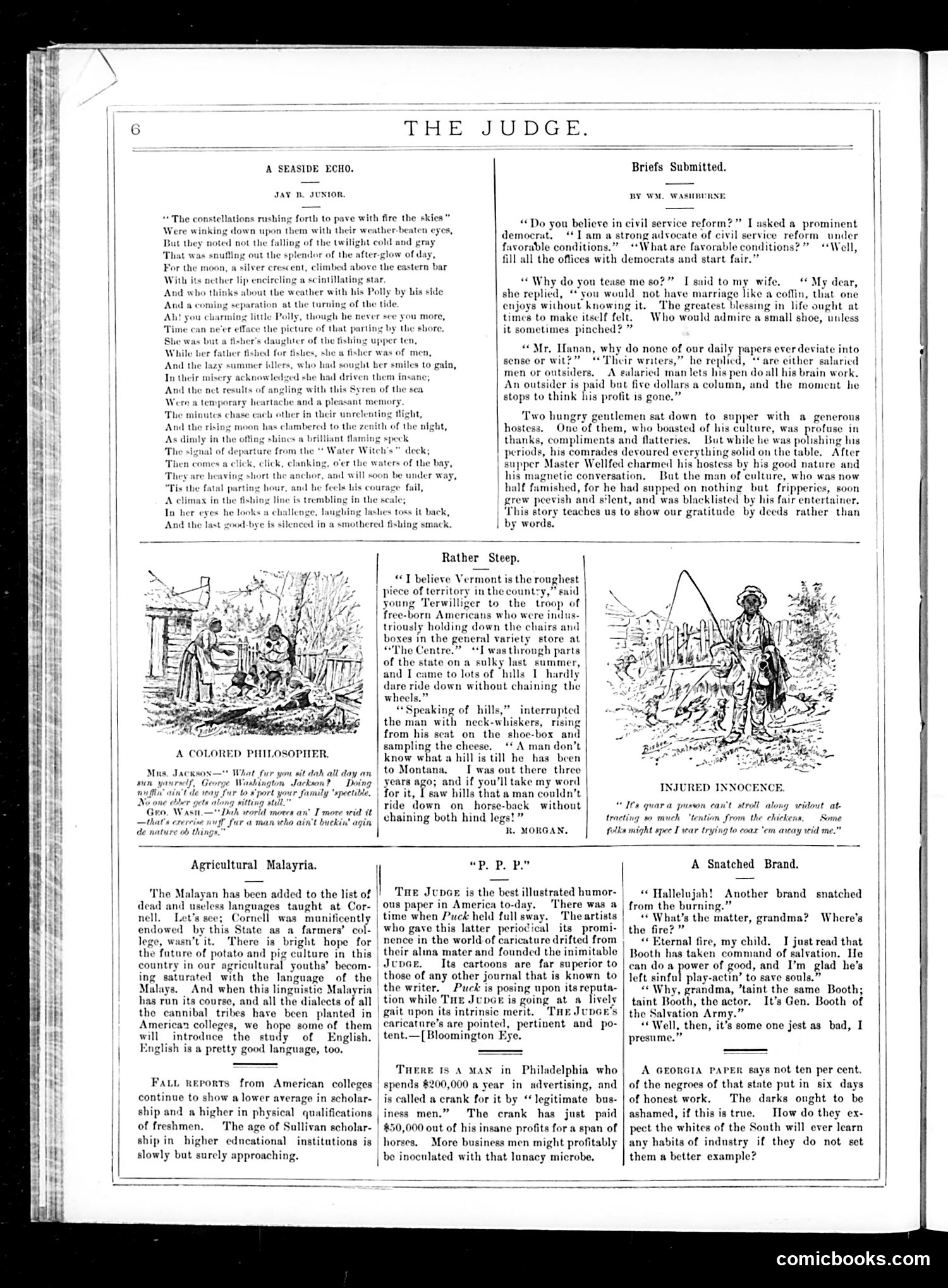 Judge — October 10, 1885 — page 6