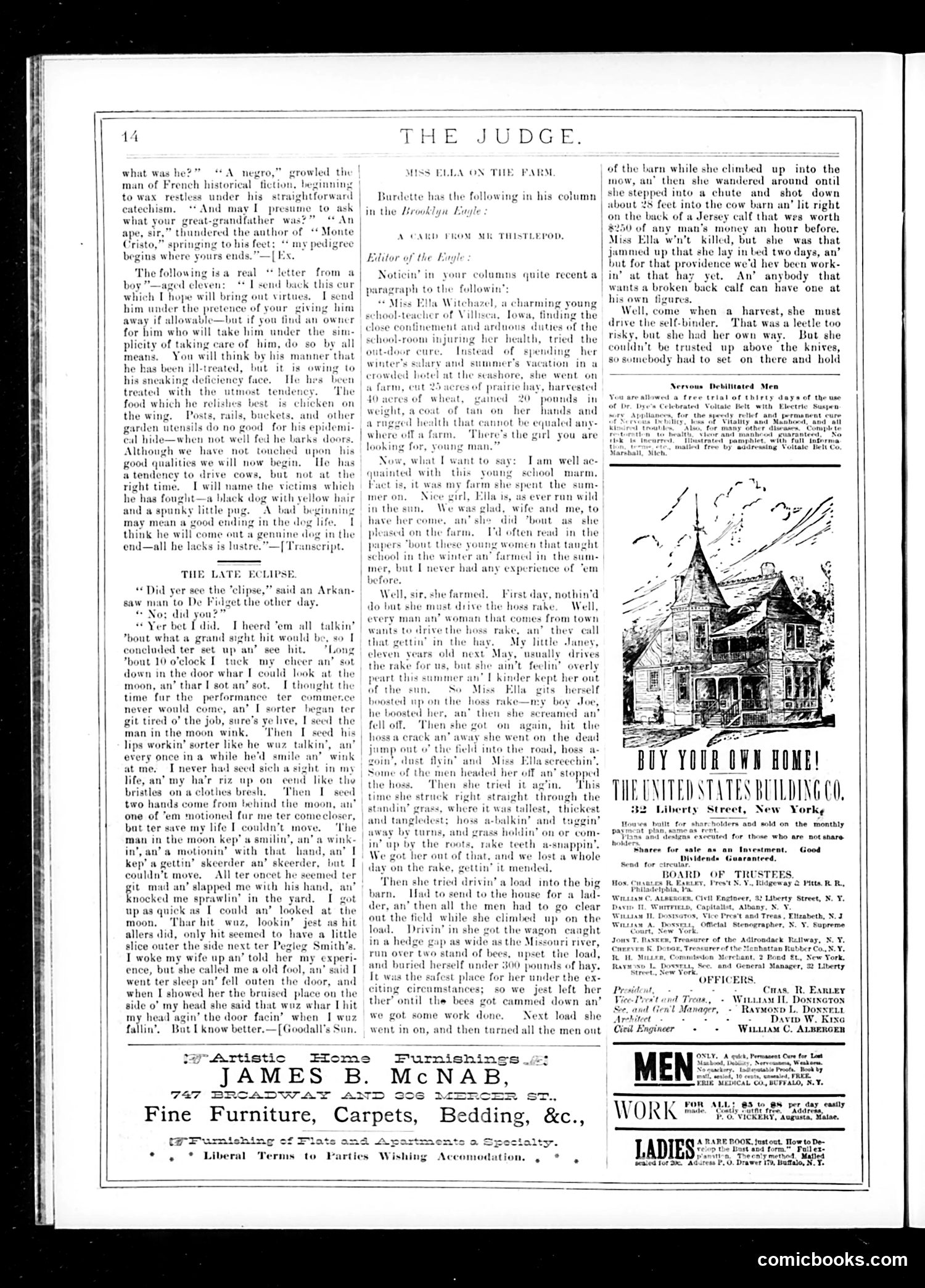 Judge — October 24, 1885 — page 14