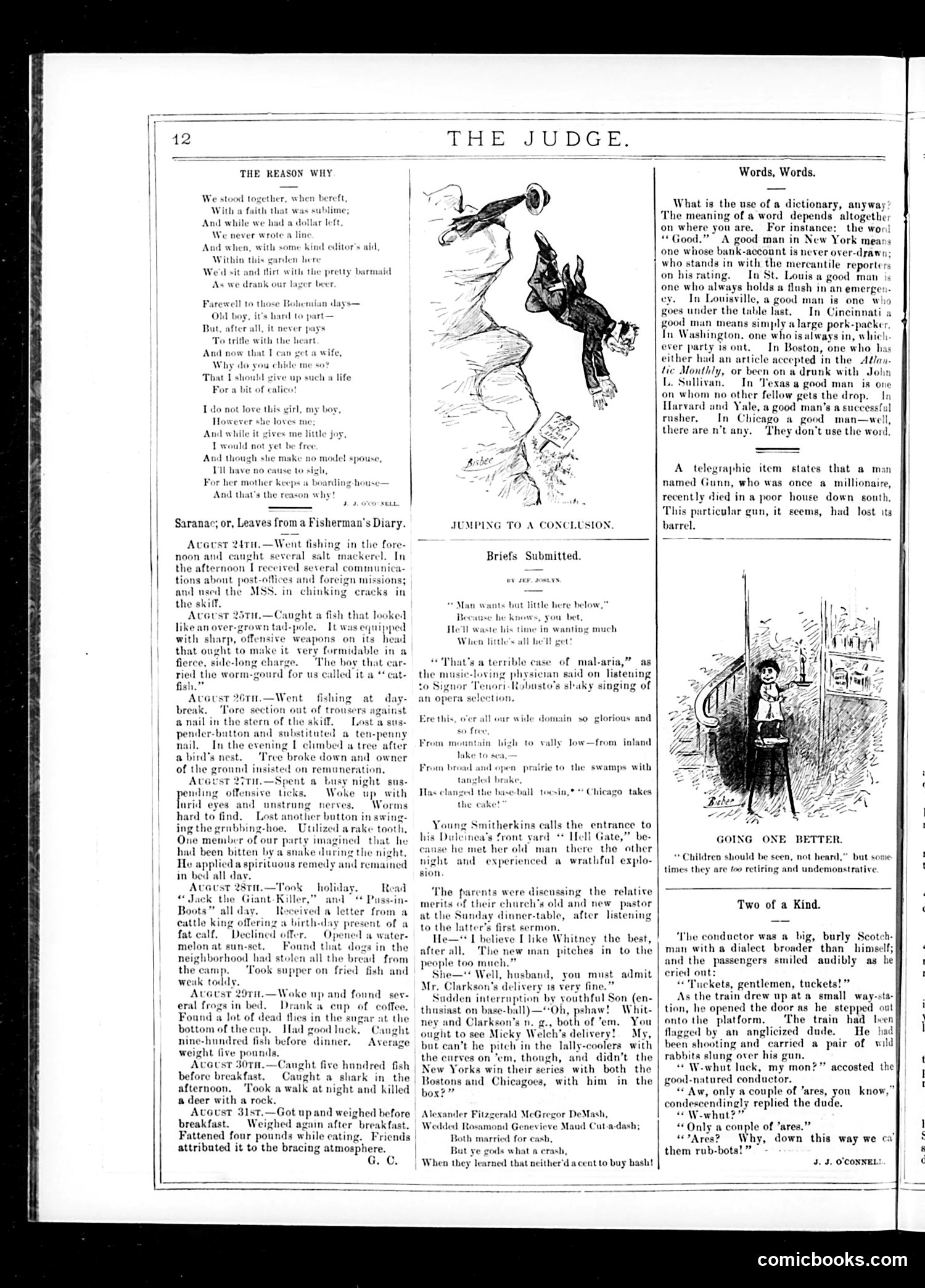 Judge — October 31, 1885 — page 12
