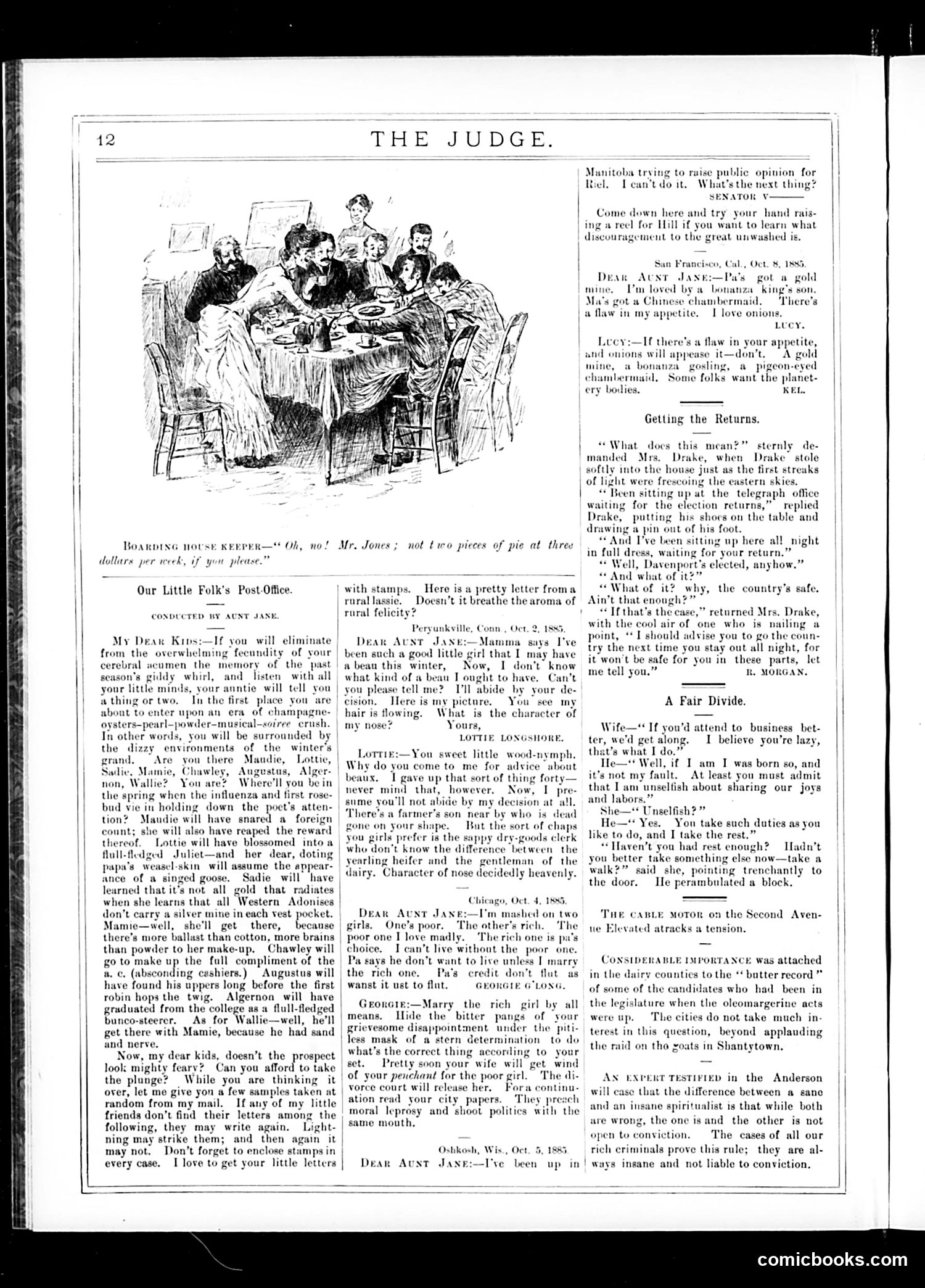 Judge — November 7, 1885 — page 12