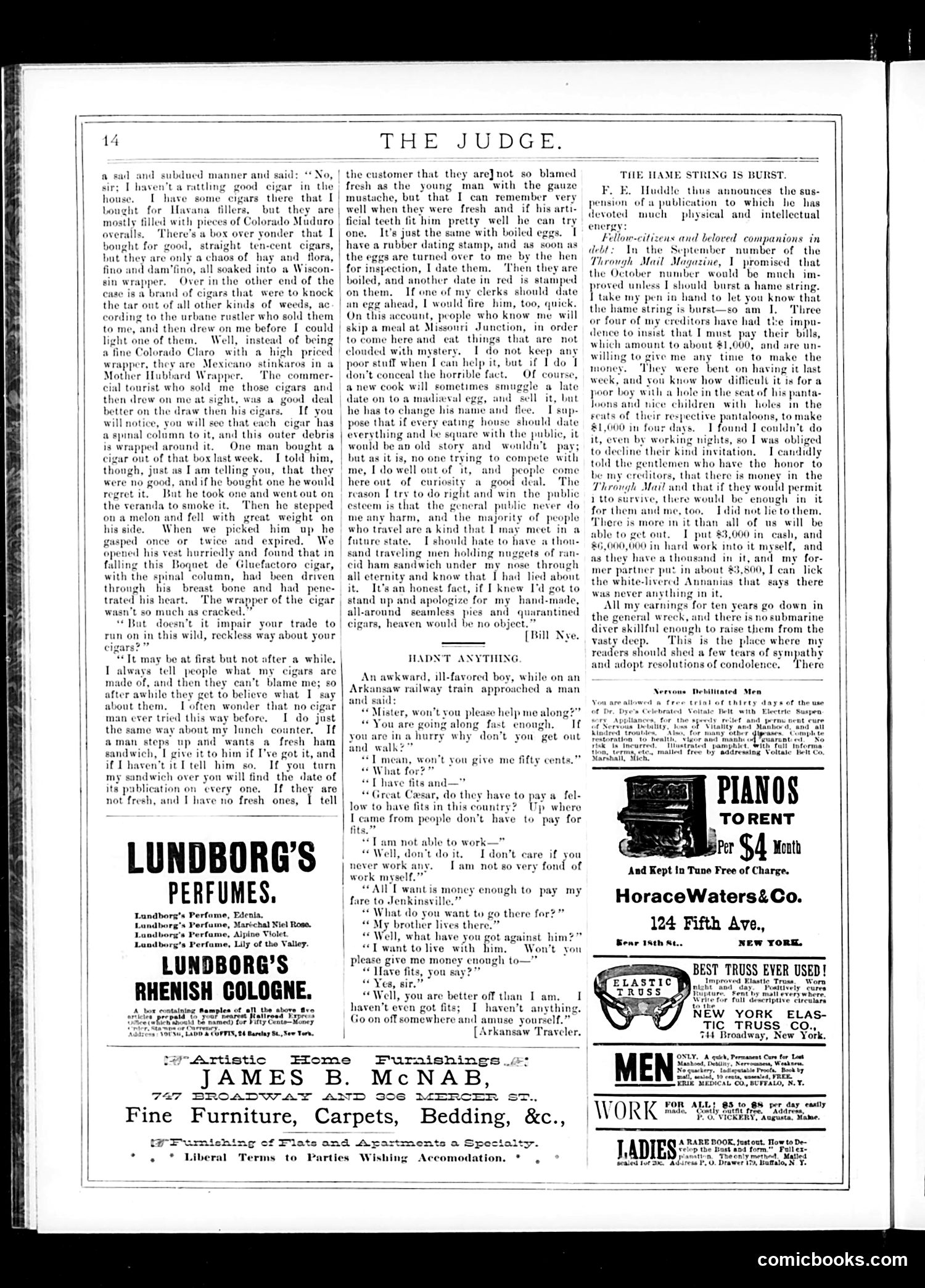 Judge — November 7, 1885 — page 14