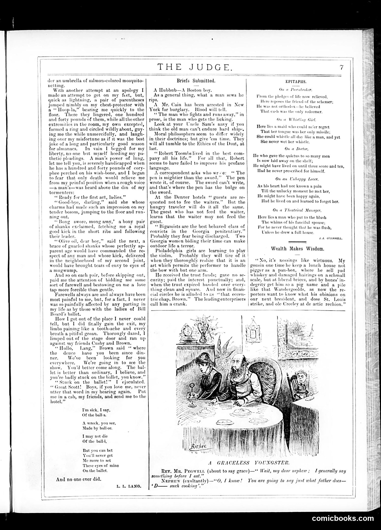 Judge — November 14, 1885 — page 7