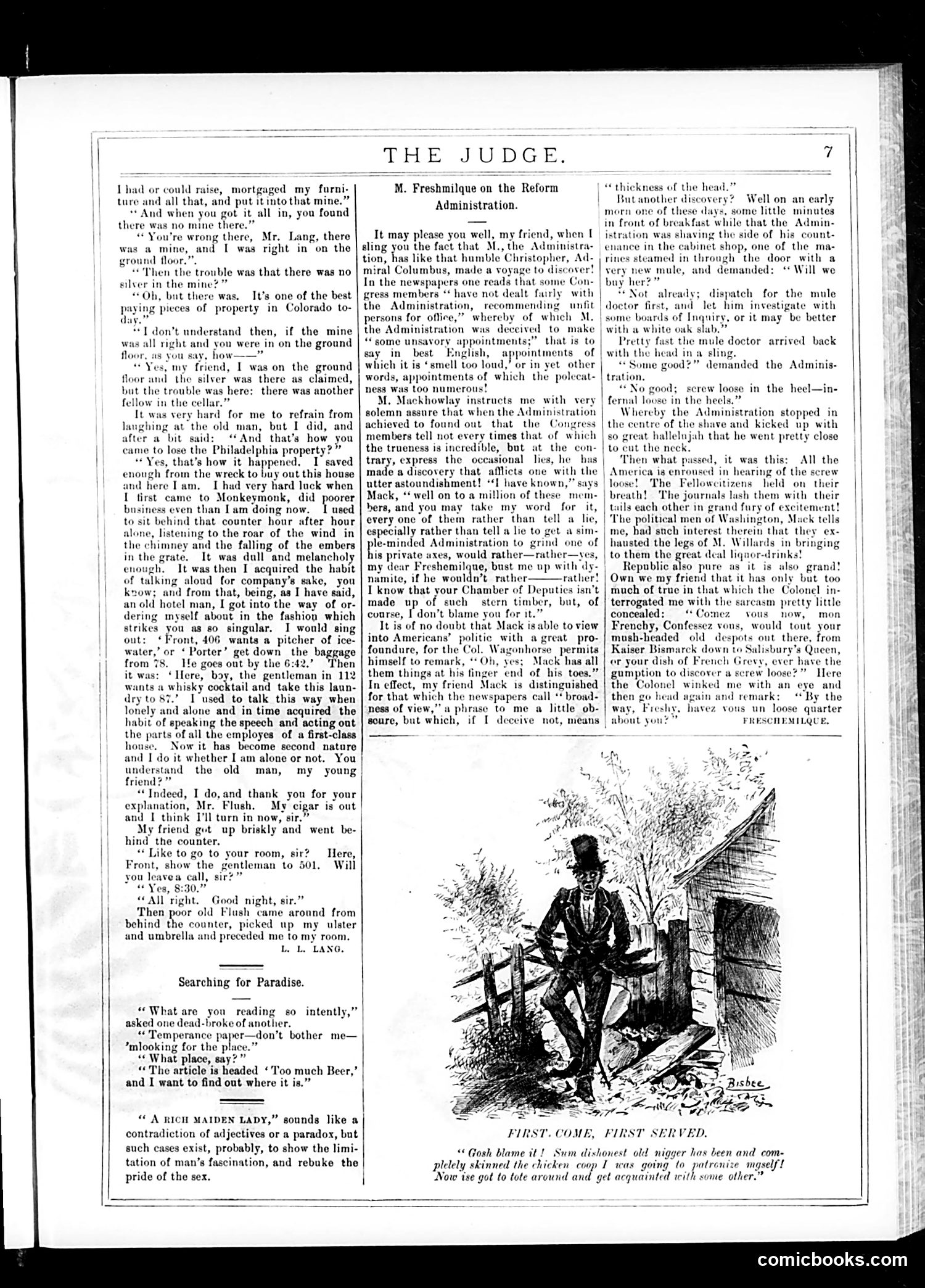 Judge — November 21, 1885 — page 7