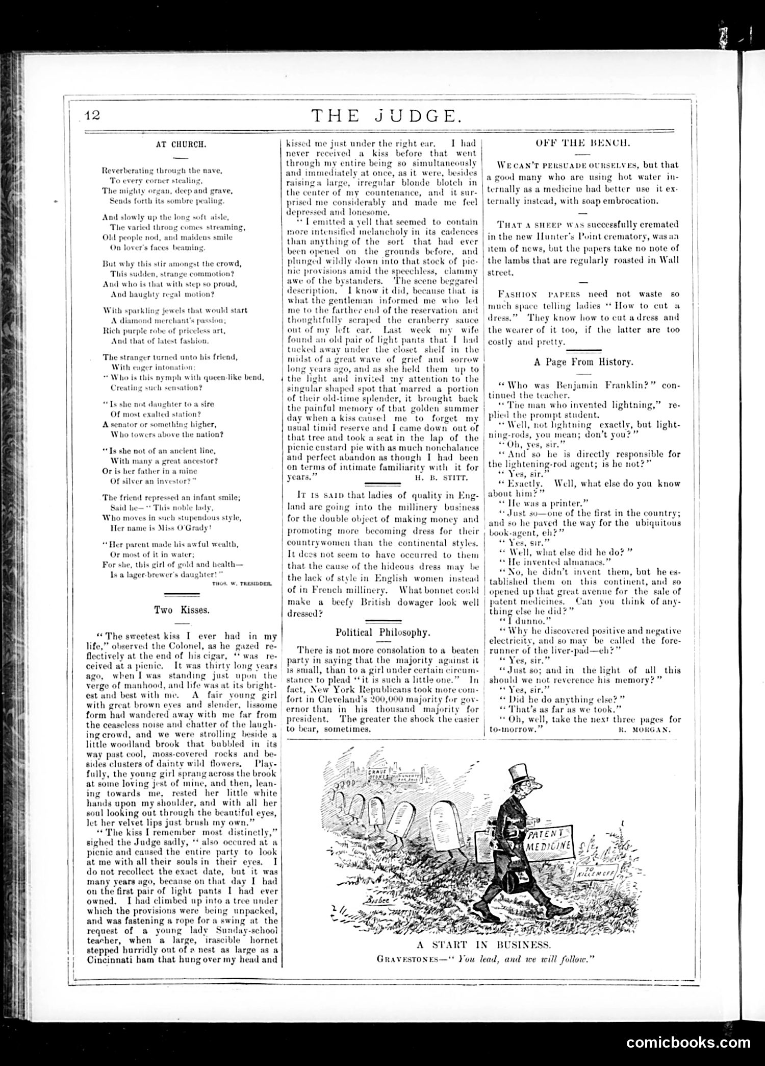Judge — November 28, 1885 — page 12