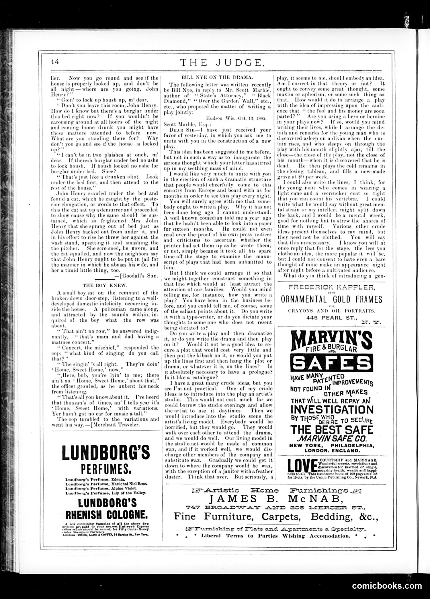 Judge — November 28, 1885 — page 14