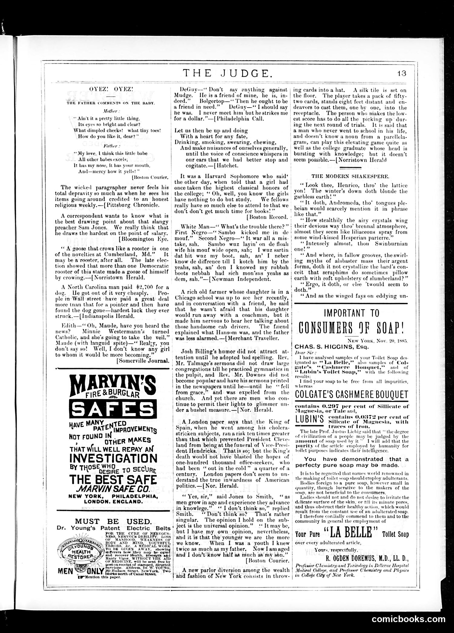 Judge — December 26, 1885 — page 13