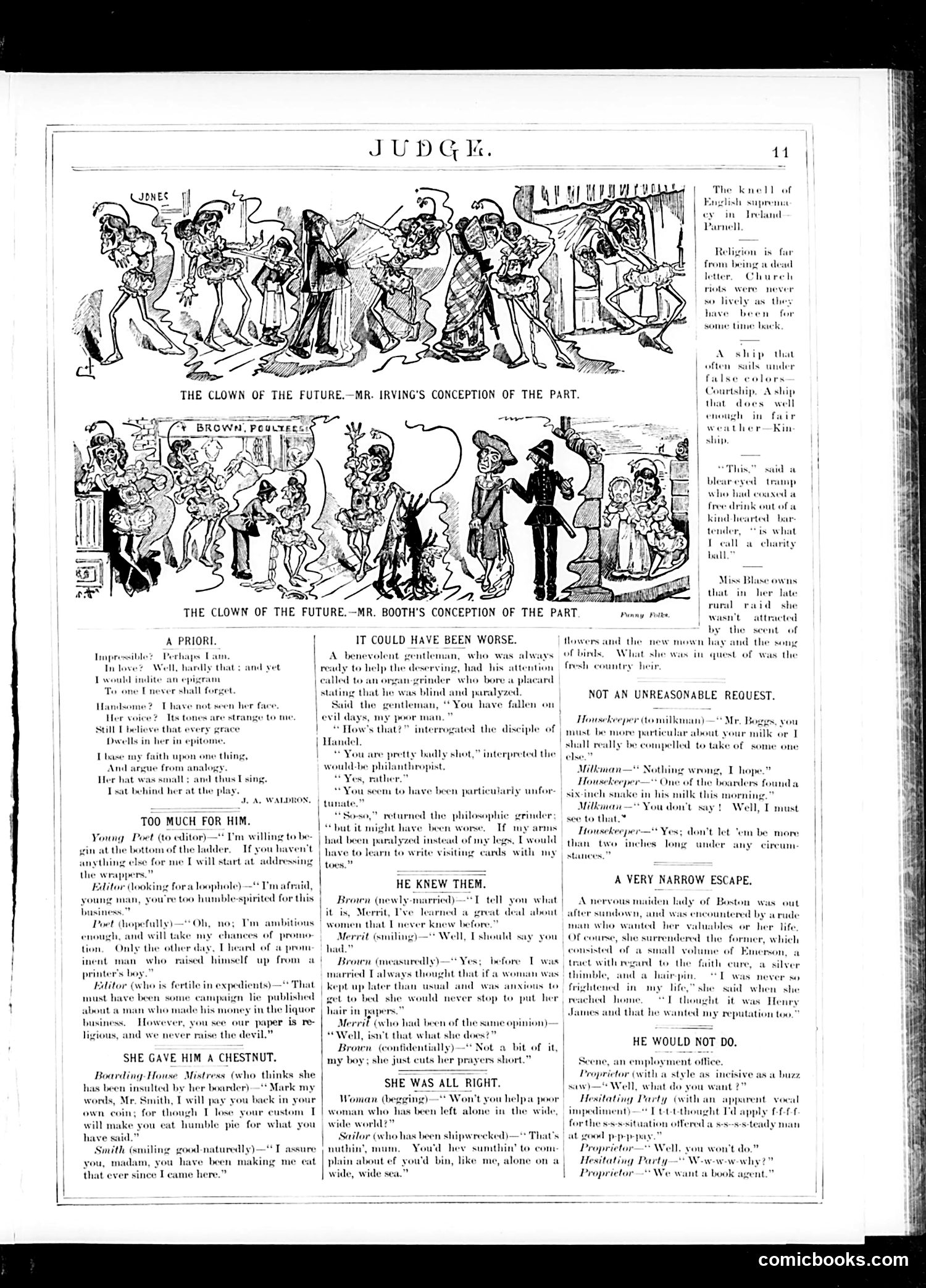 Judge — February 13, 1886 — page 11