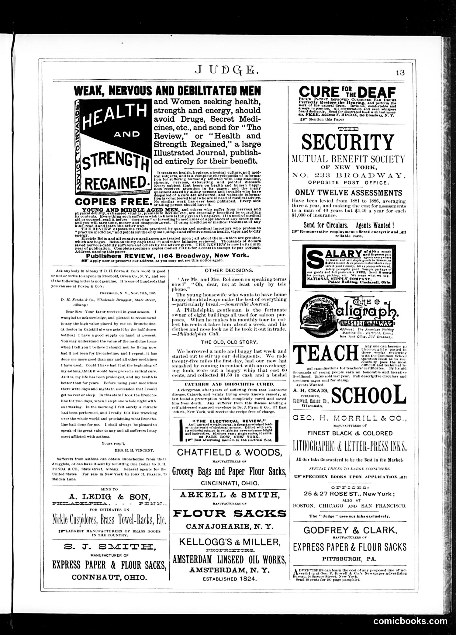 Judge — February 27, 1886 — page 13