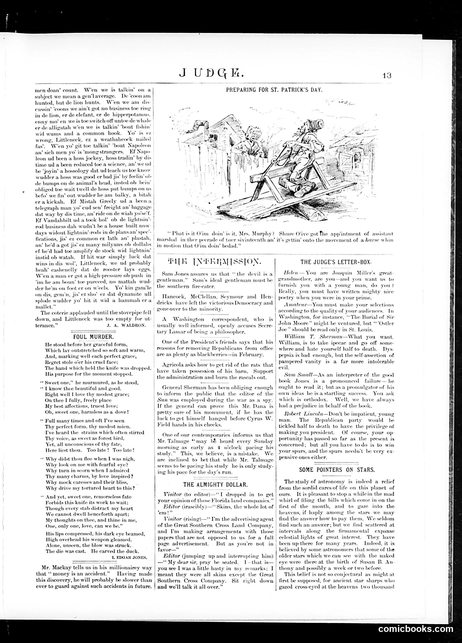 Judge — March 20, 1886 — page 13