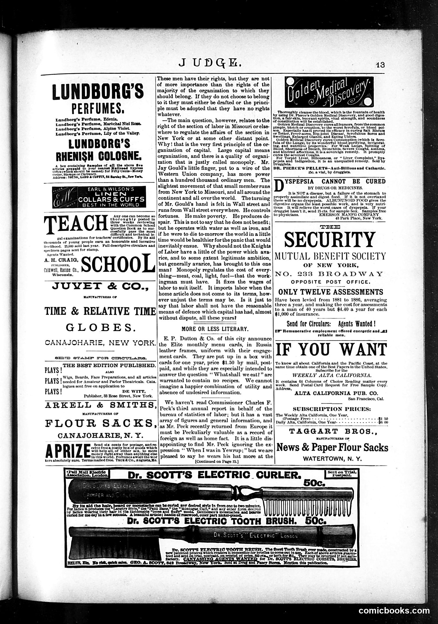 Judge — April 24, 1886 — page 13