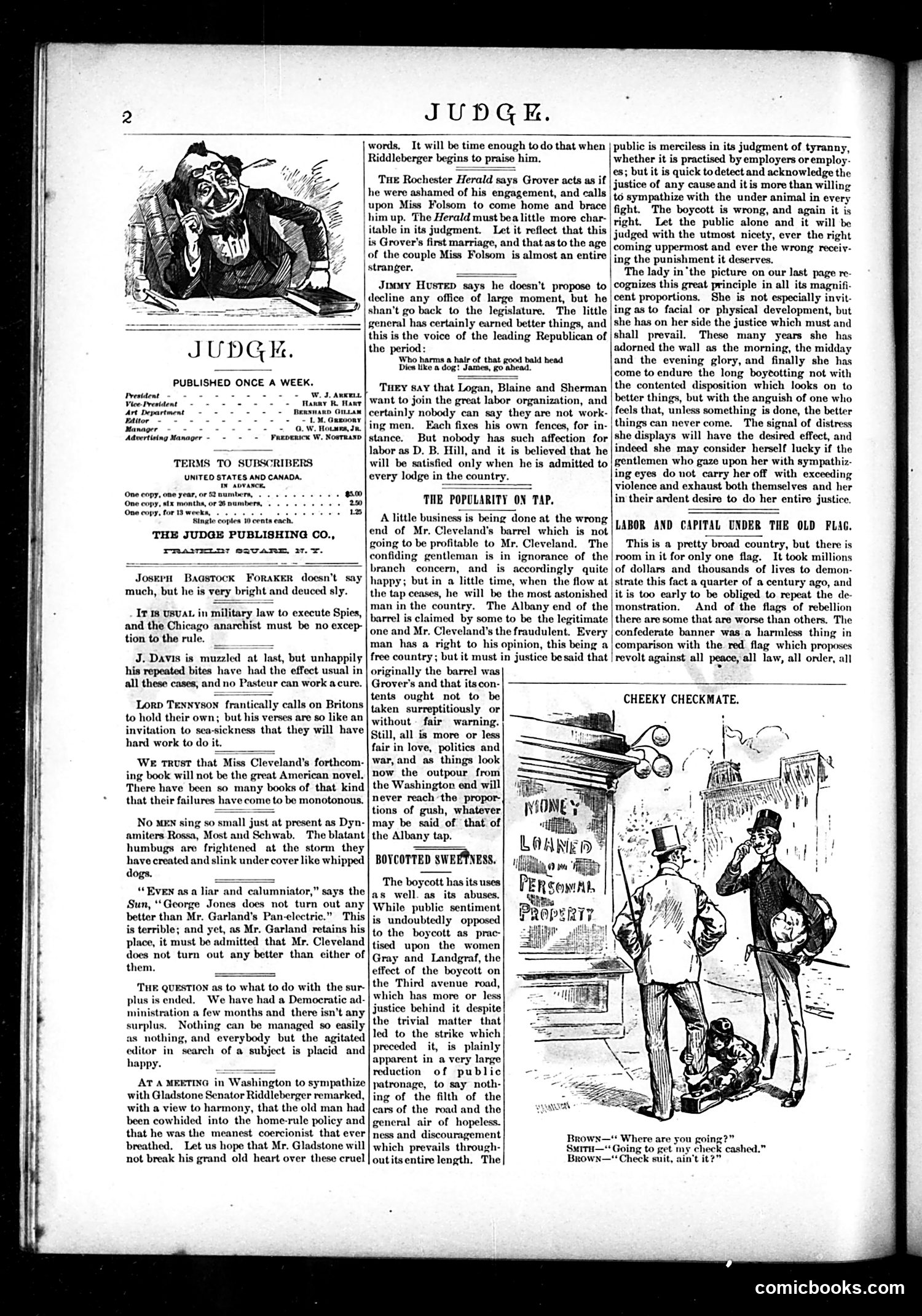 Judge — May 22, 1886 — page 2: Judge, 1886-05-22