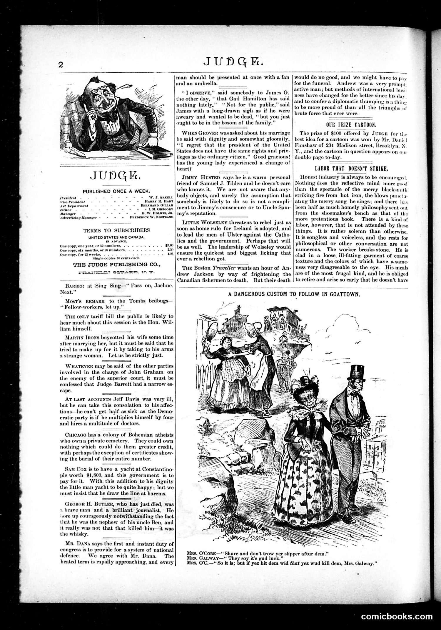 Judge — May 29, 1886 — page 2: Judge, 1886-05-29