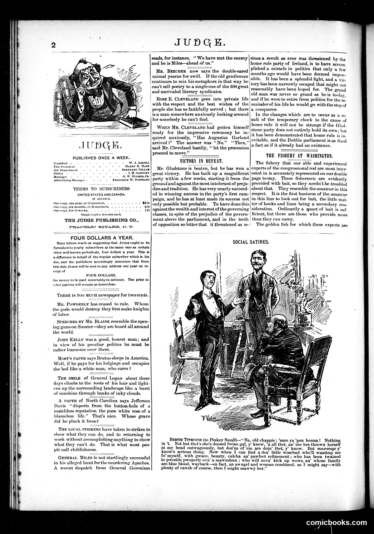 Judge — June 19, 1886 — page 2: Judge, 1886-06-19